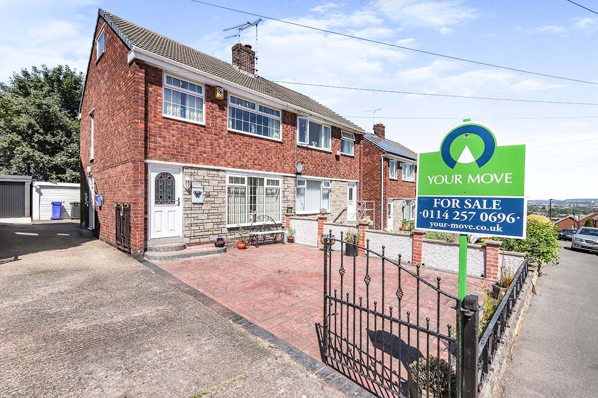 3 bed semidetached house for sale in Tansley Drive, Sheffield, South
