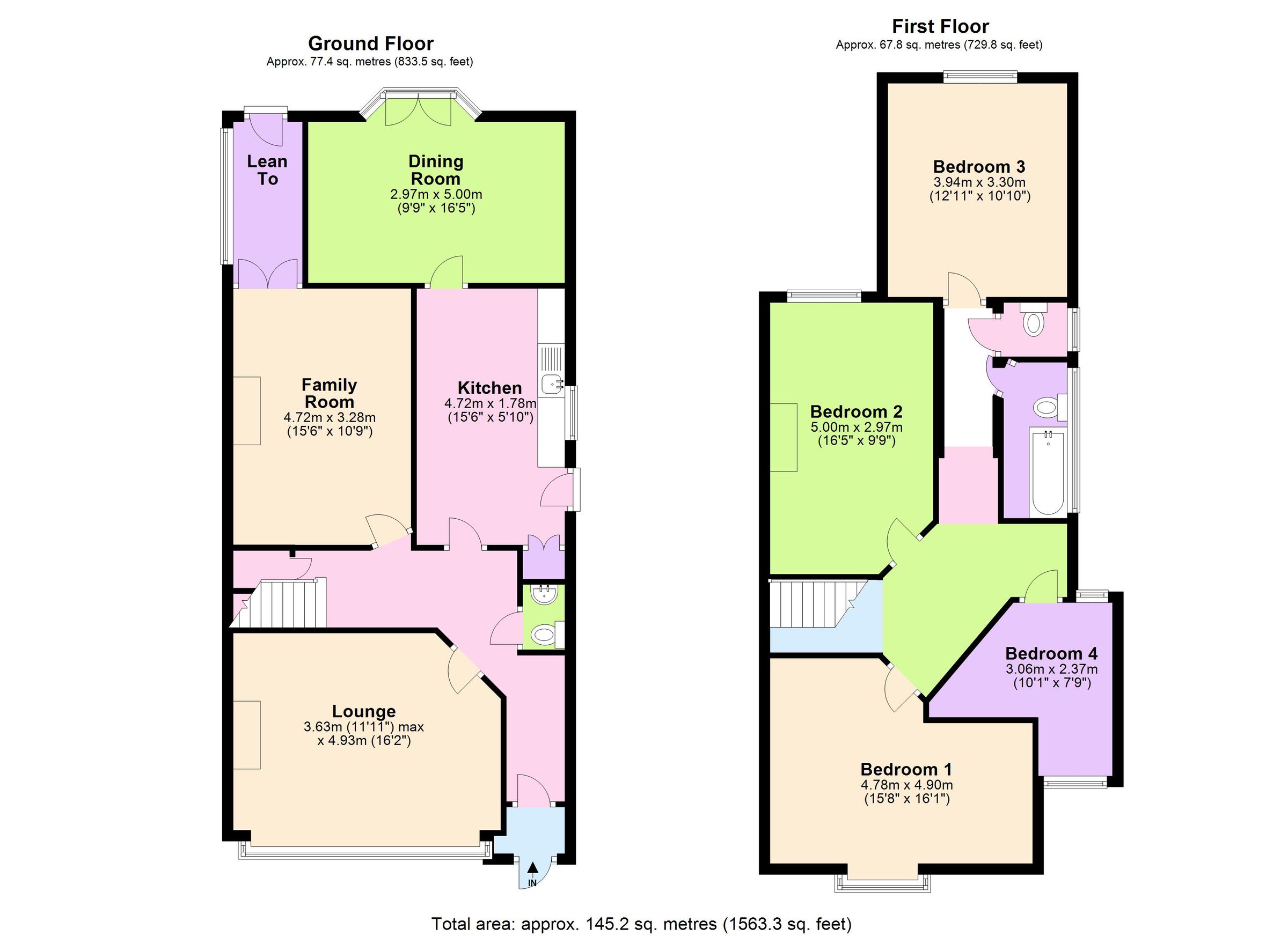 4 bed terraced house to rent in Lenham Road, Sutton SM1 Zoopla
