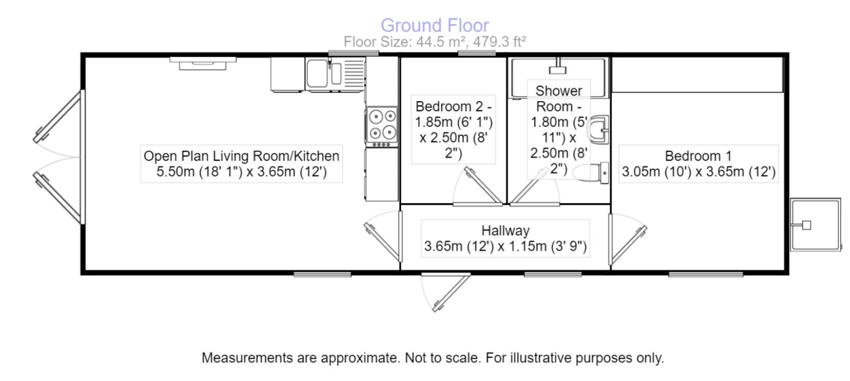 2 bed bungalow for sale in Featherstone Park, New Road, Featherstone