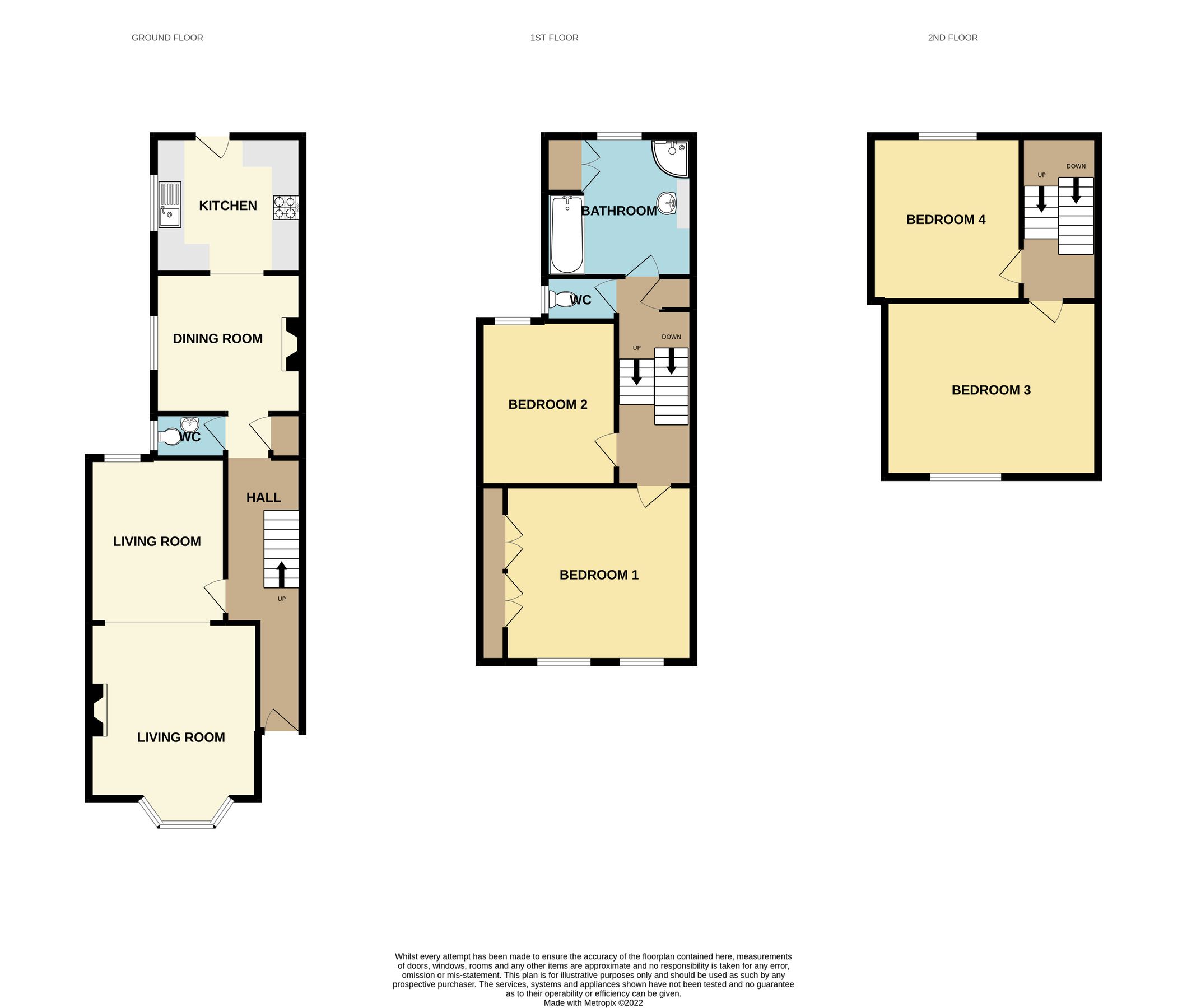 4 bed end terrace house for sale in Constable Road, Felixstowe IP11