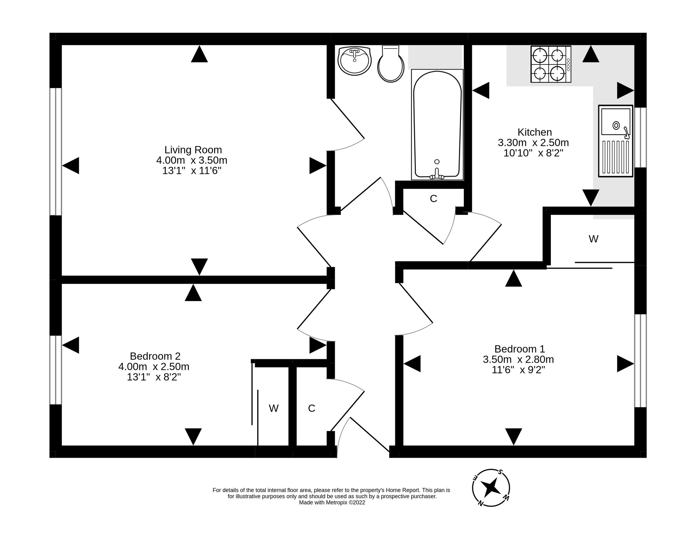 2 bed flat for sale in Springfield Street, Edinburgh East EH6 Zoopla