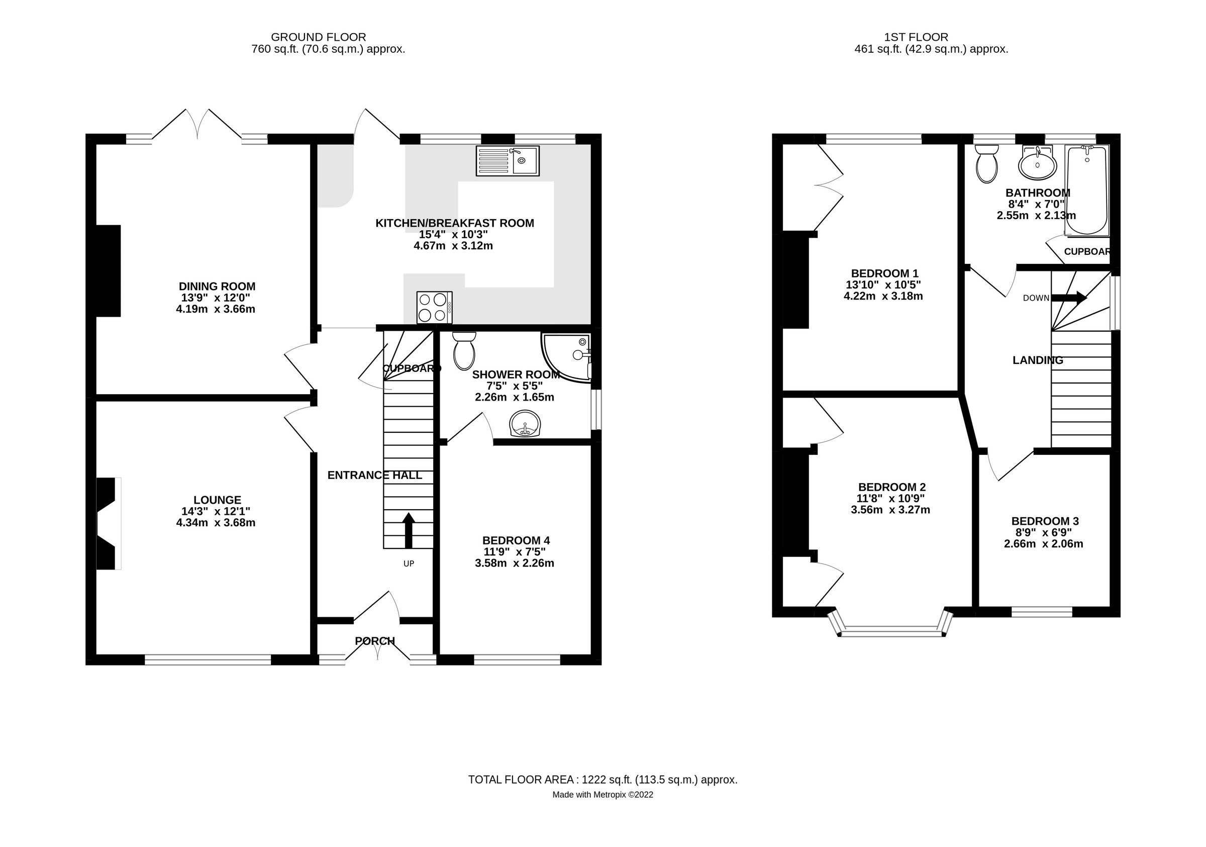 4 bed semidetached house for sale in Parkside Avenue, Littlehampton