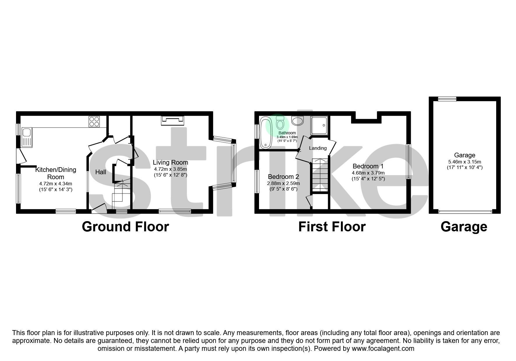 2 bed semidetached house for sale in Marston Grove, Sneyd Green, Stoke