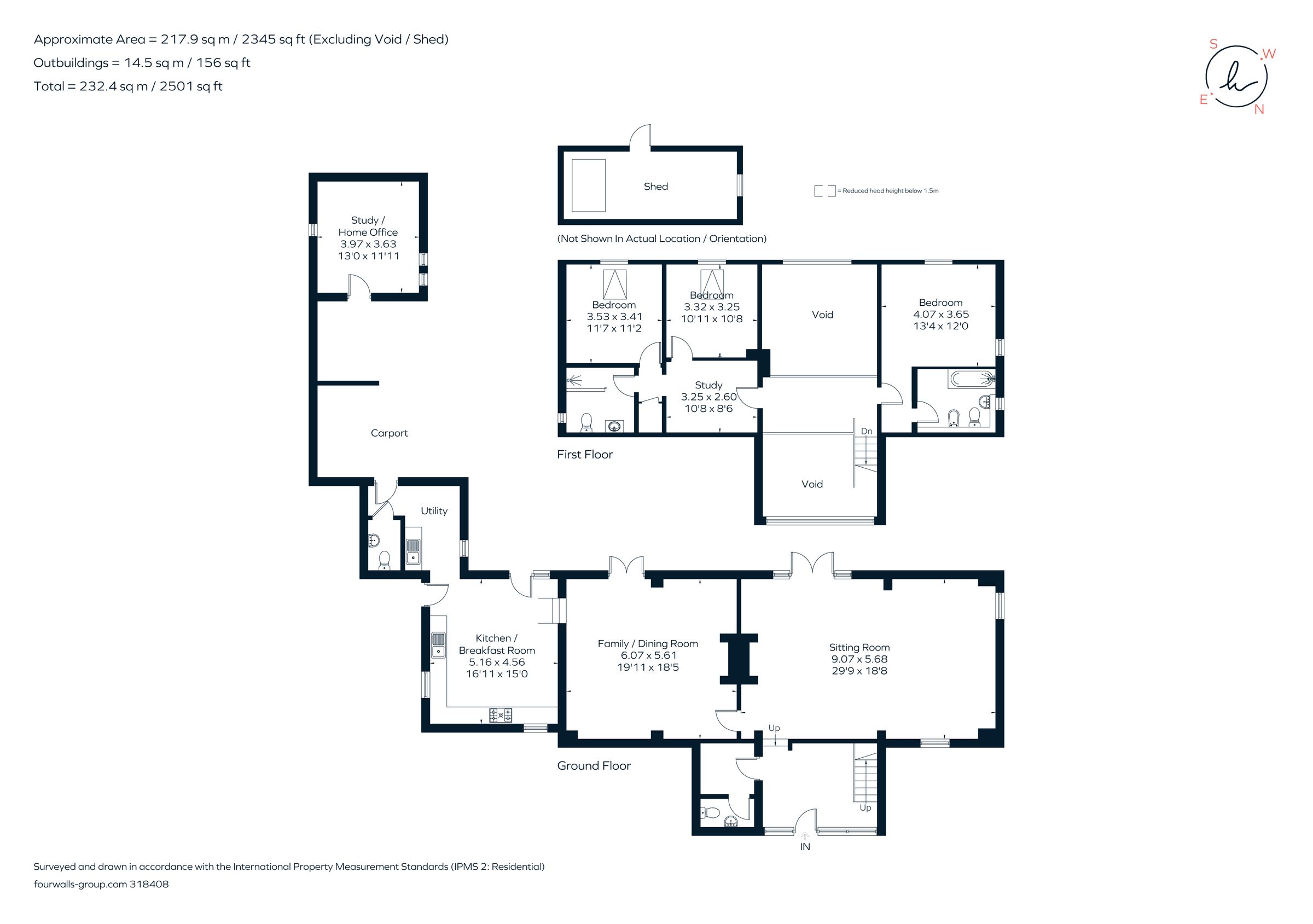 3 bed detached house for sale in Lee Road, Saunderton Lee, Princes