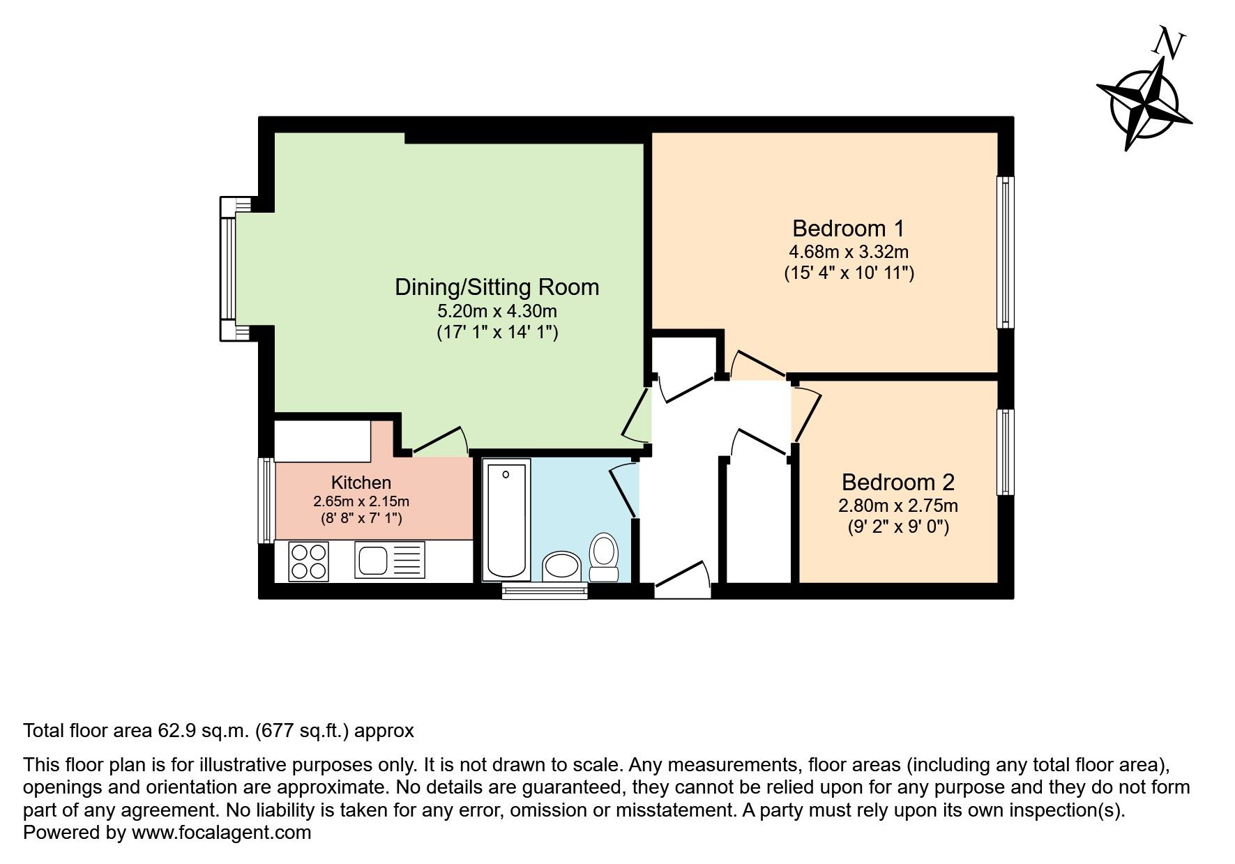 2 bed flat for sale in Woodlands Close, Headington, Oxford OX3 Zoopla