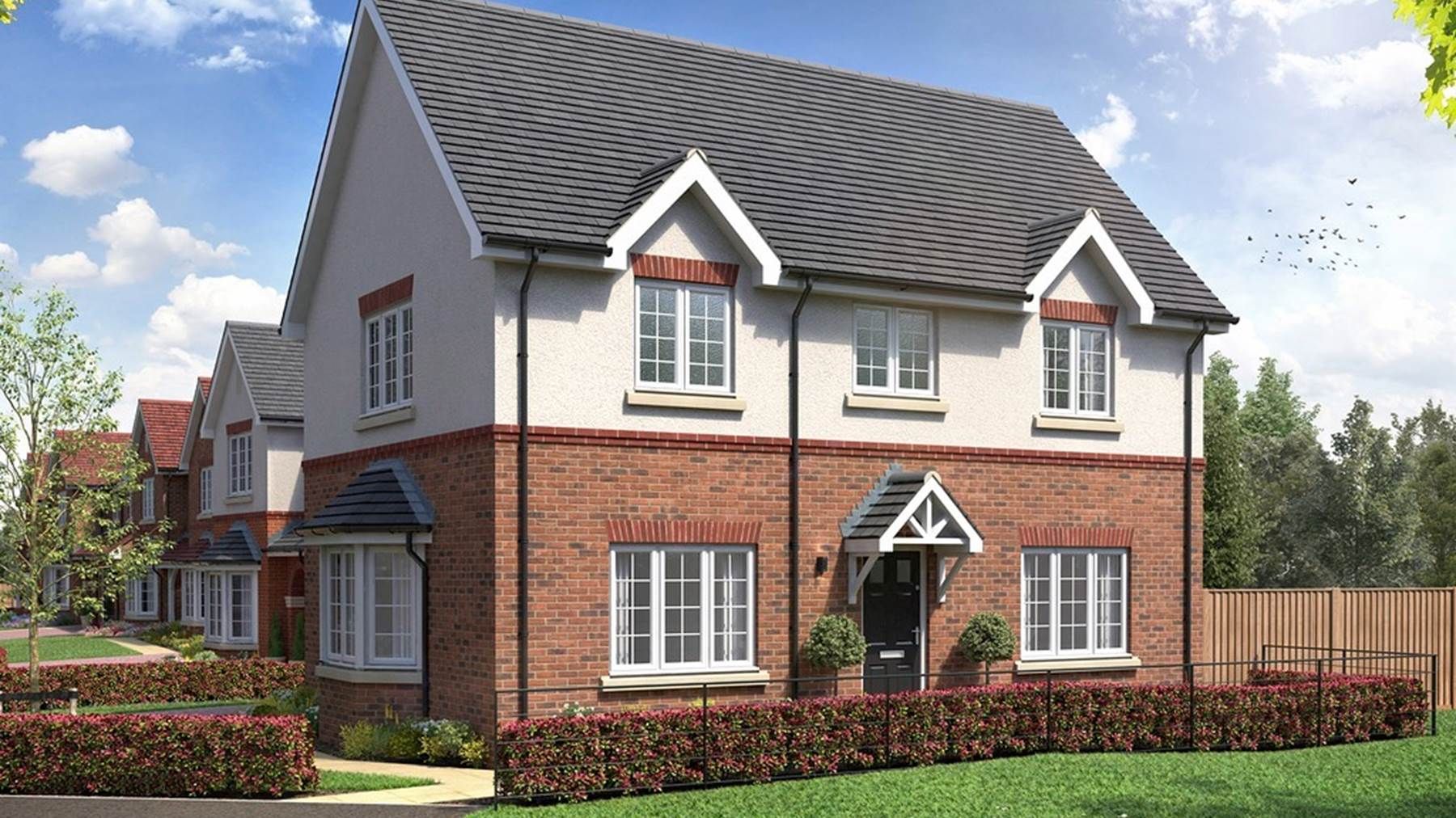 New home, 3 bed detached house for sale in Primrose Crescent, Wingrave