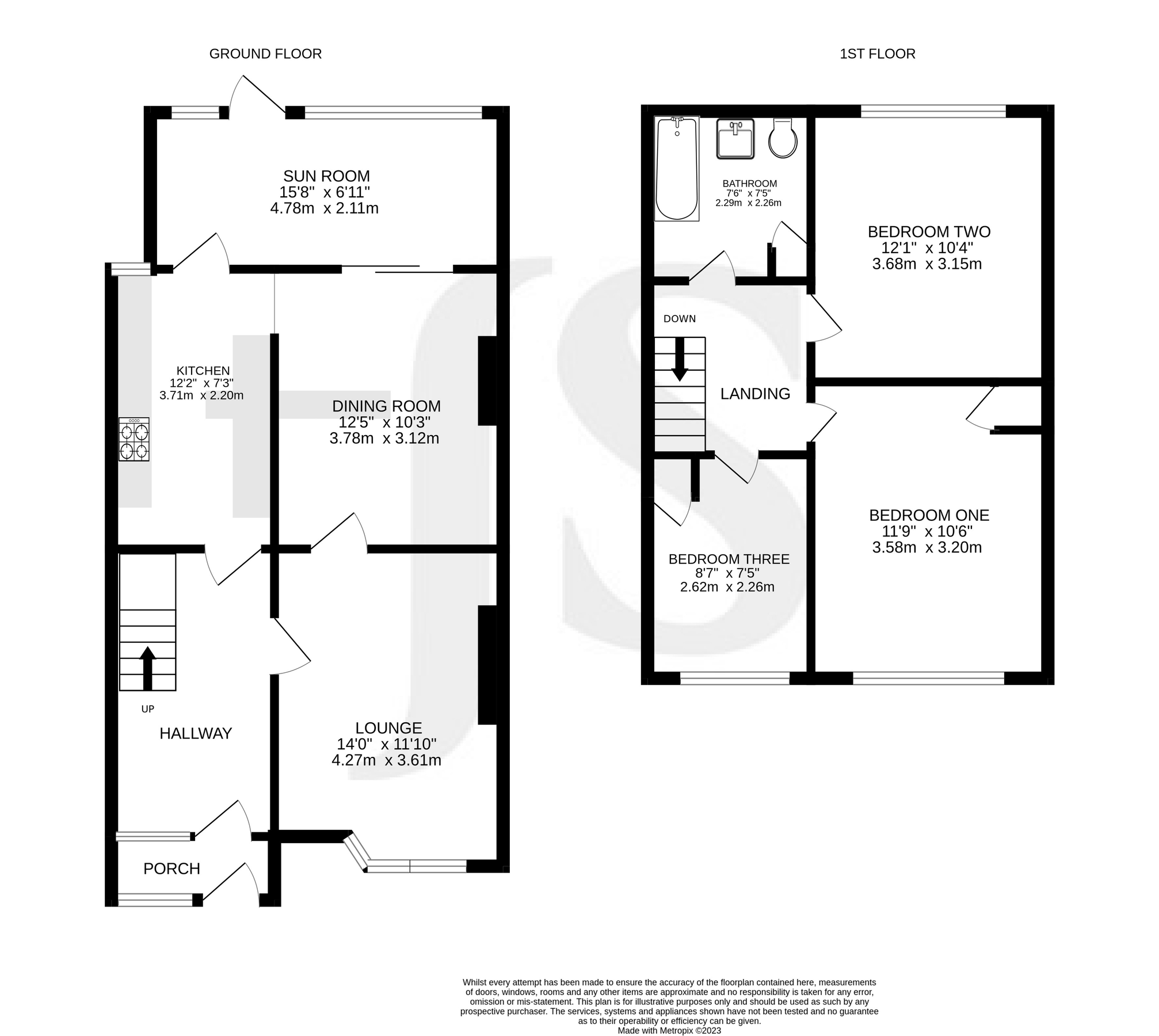 3 bed terraced house for sale in Congreve Road, Broadwater, Worthing