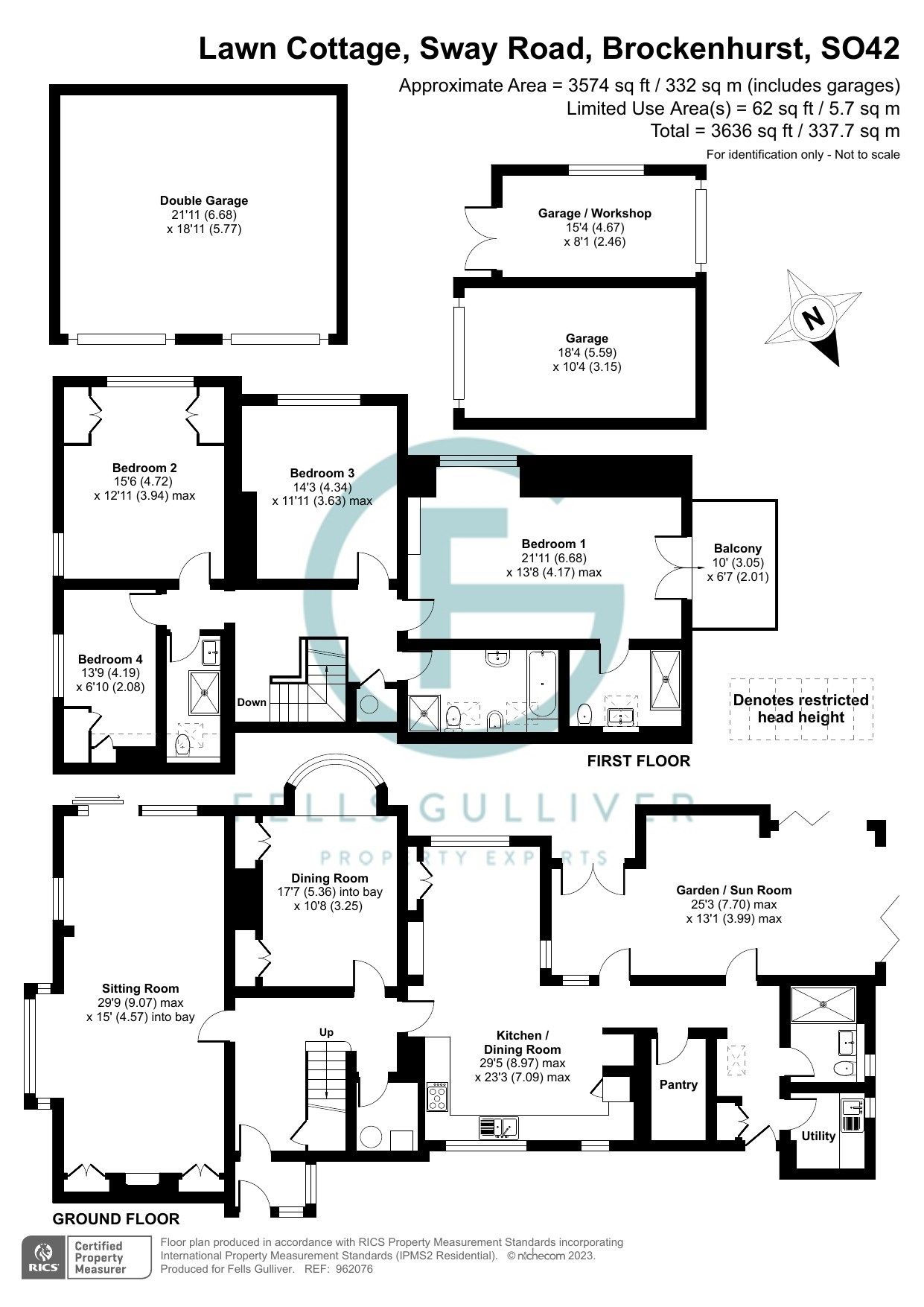 4 bed detached house for sale in Sway Road, Brockenhurst SO42 Zoopla