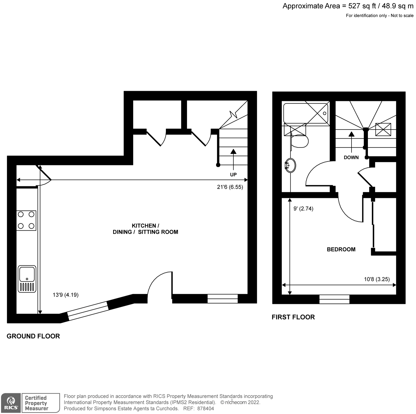 1 bed detached house for sale in Glebeland Gardens, Shepperton TW17