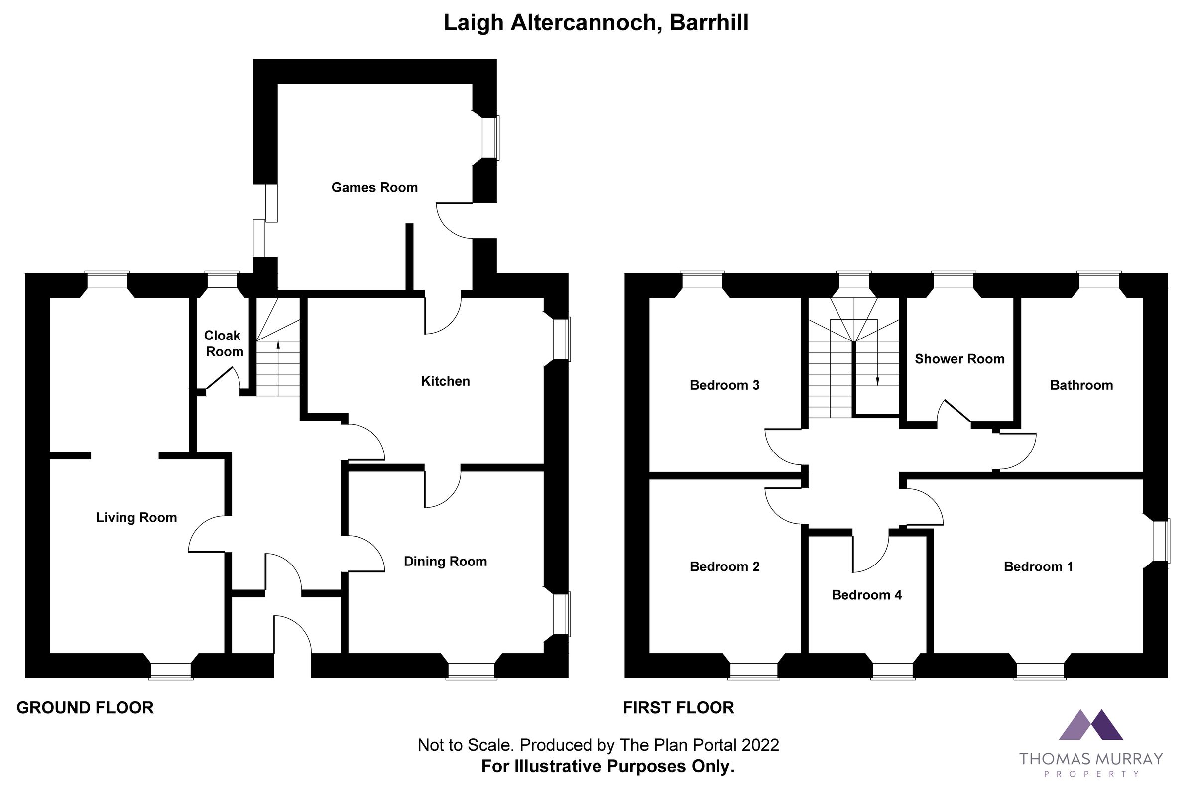 4 bed detached house for sale in Laigh Altercannoch, Barrhill KA26 Zoopla