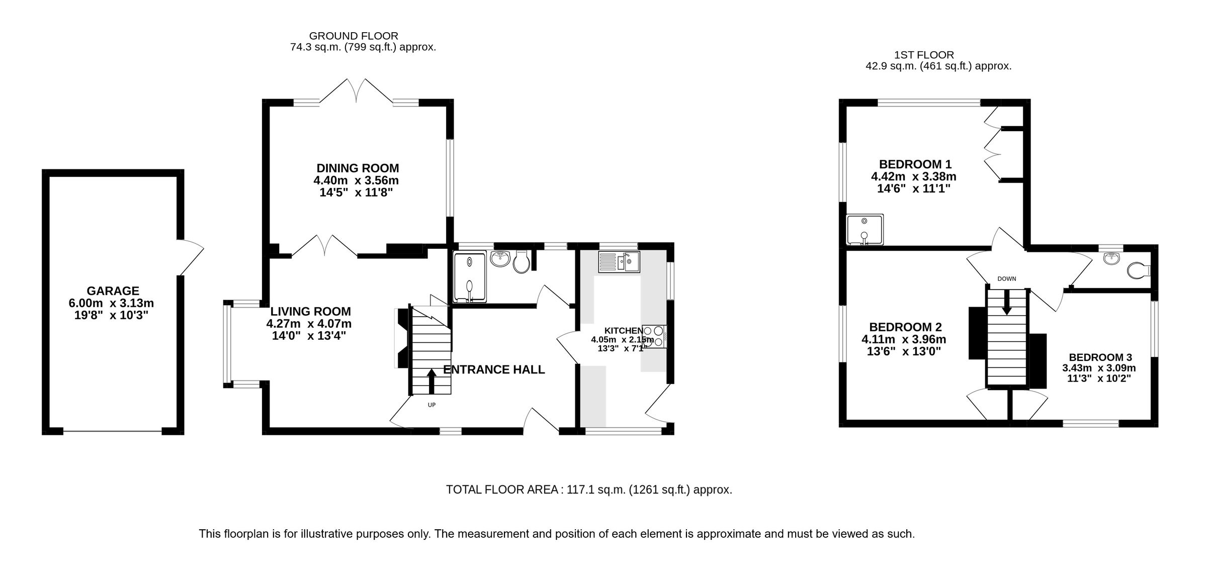 3 bed detached house for sale in Woodside Road, Woodside, Luton, Bedfordshire LU1 Zoopla