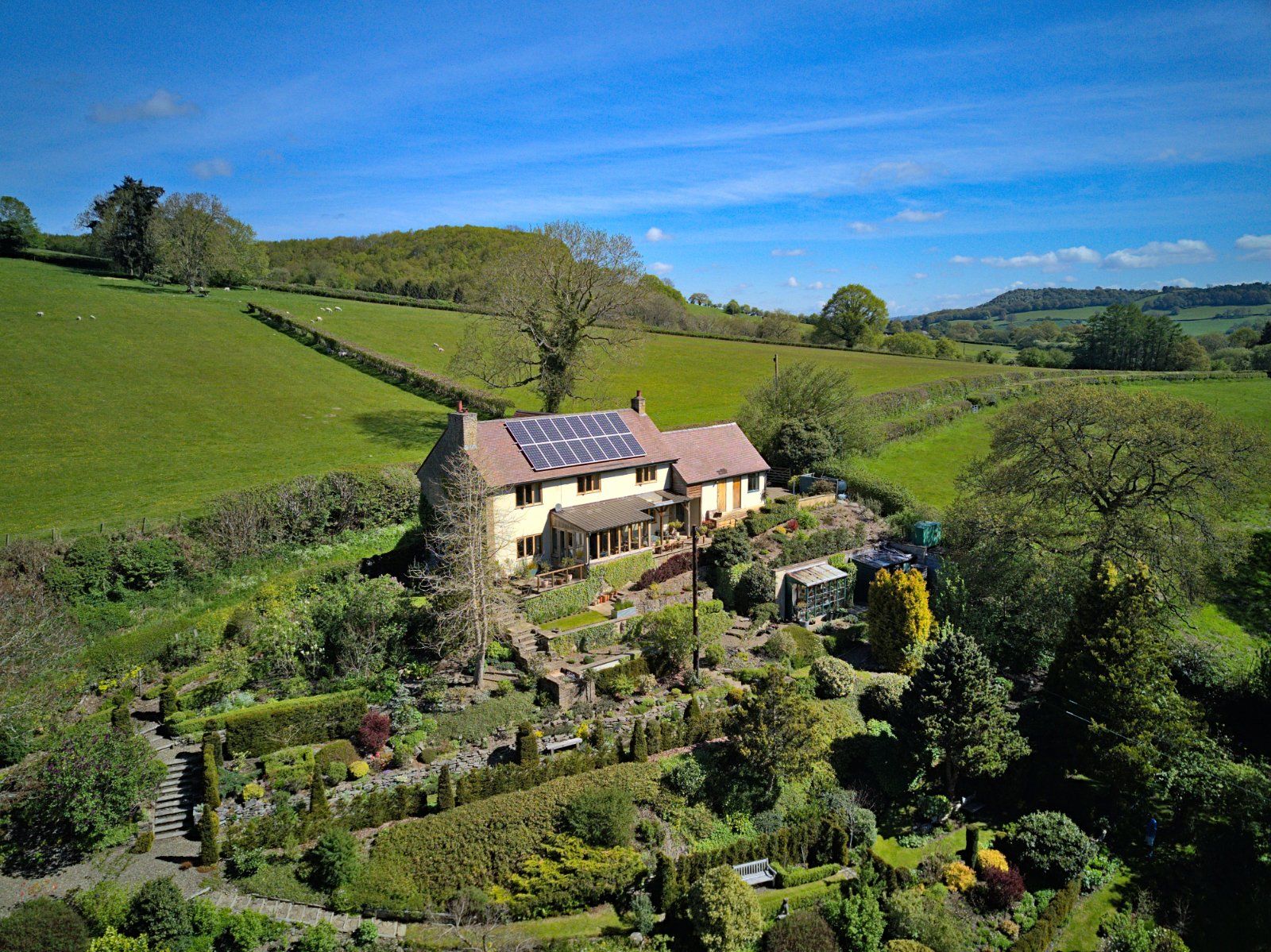 3 bed detached house for sale in Lower Willey, Presteigne, Powys LD8