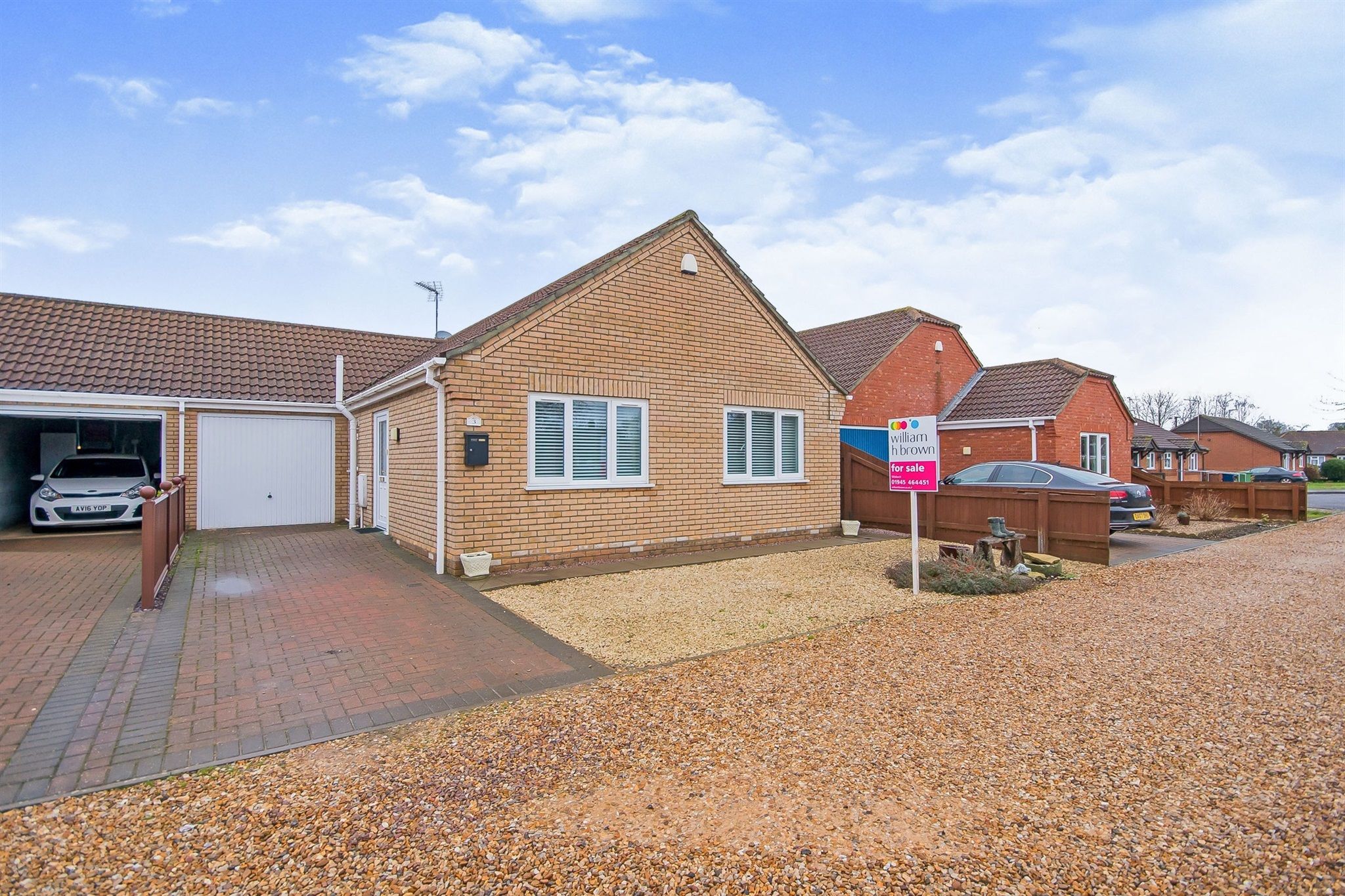 3 bed bungalow for sale in The Birches, Wisbech St. Mary, Wisbech PE13