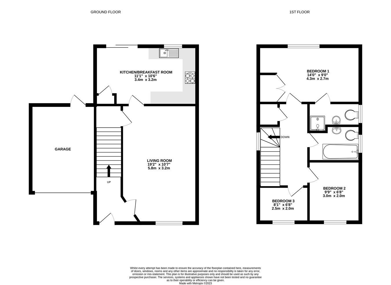 3 bed linkdetached house for sale in Swaledale Gardens, Fleet GU51 Zoopla