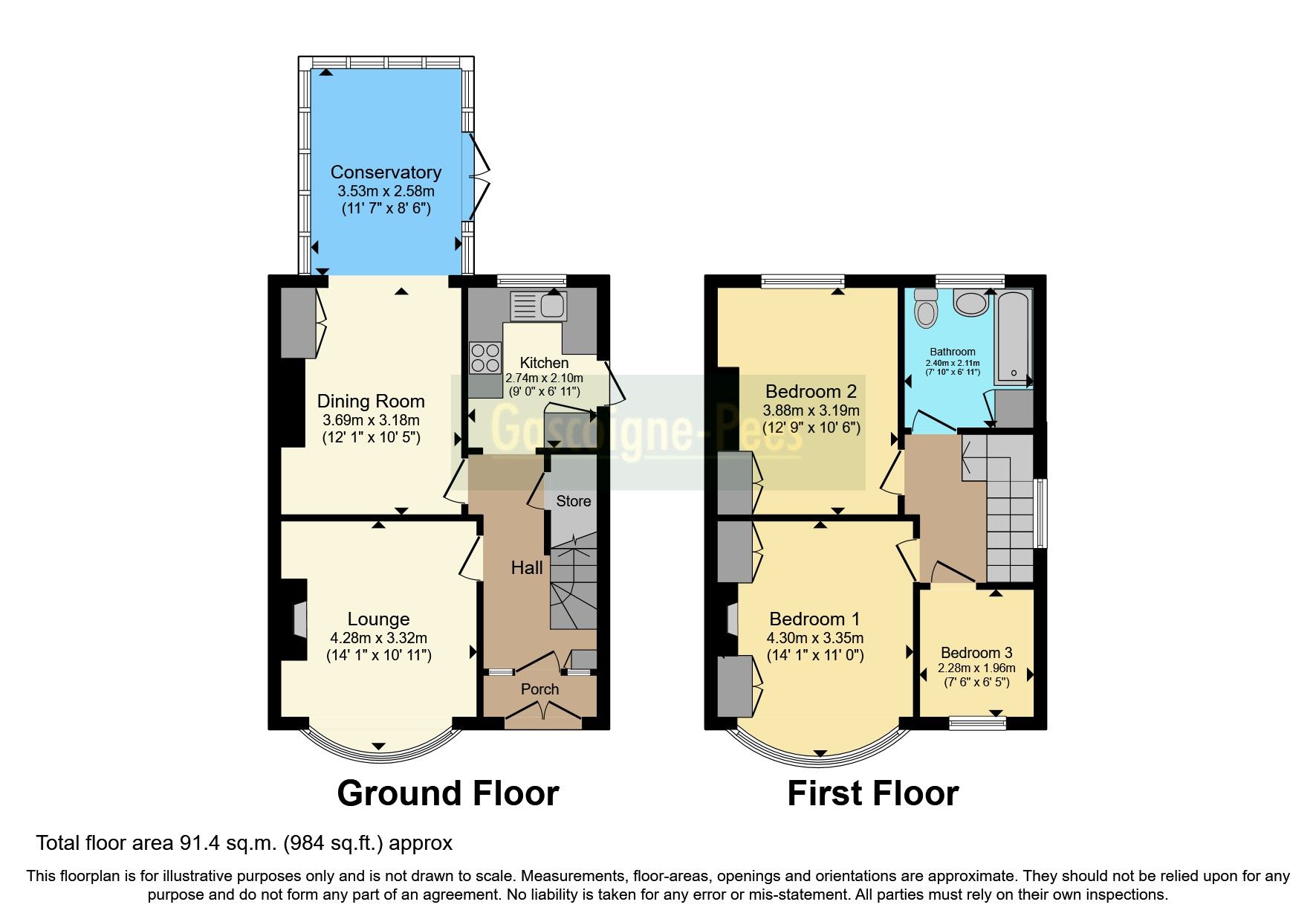 3 bed semidetached house for sale in Woodlands Avenue, West Byfleet