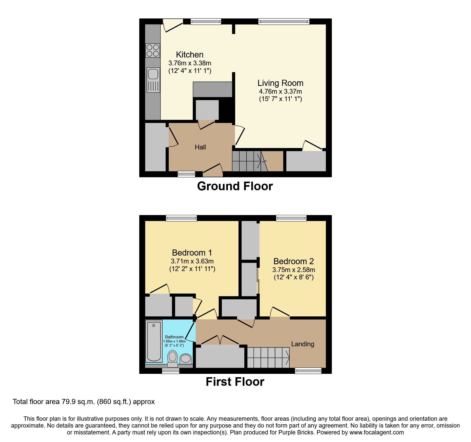 2 bed end terrace house for sale in Falconer Rise, Livingston EH54 Zoopla