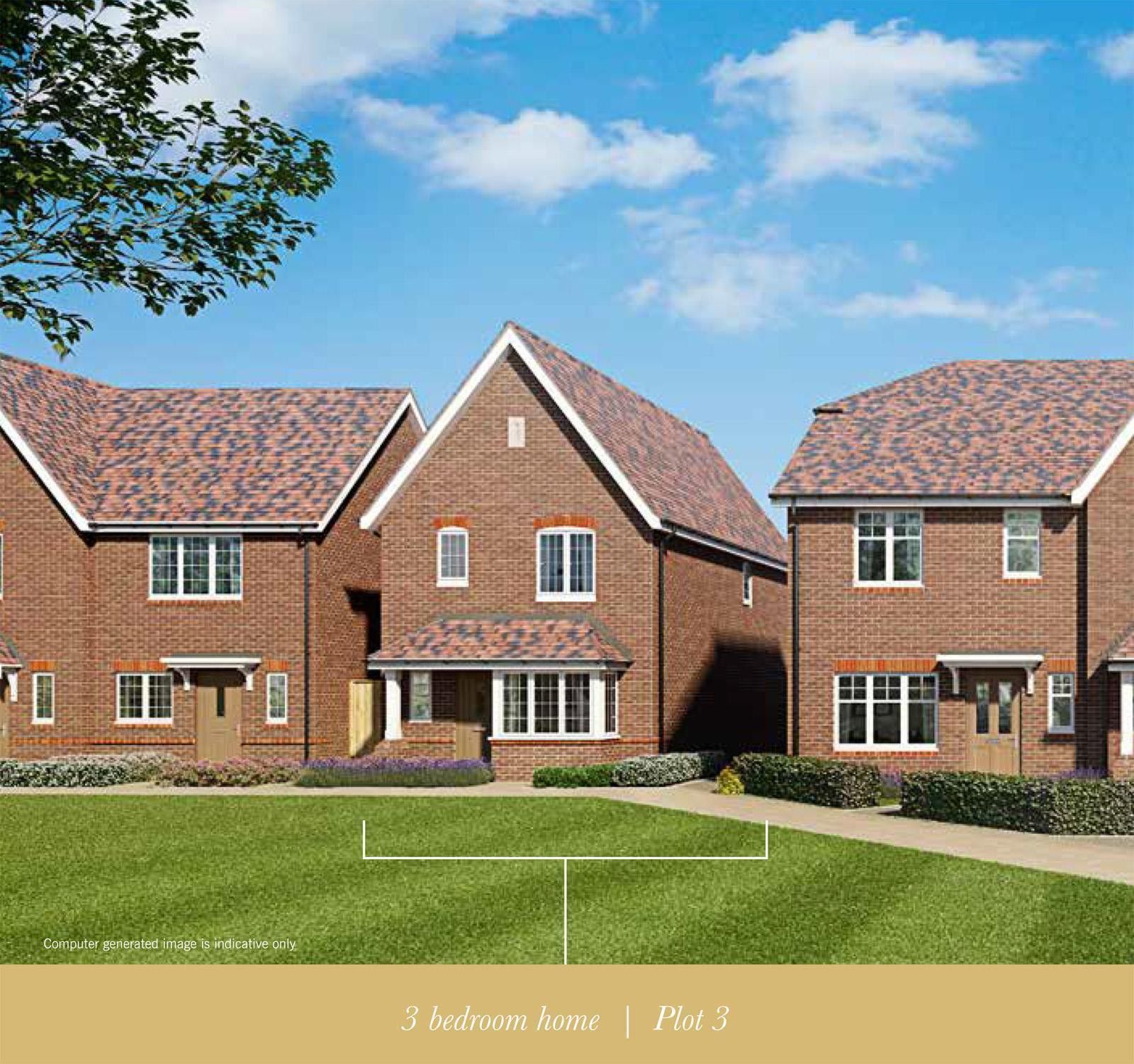 New home, 3 bed detached house for sale in Crown Place, Bersted Park