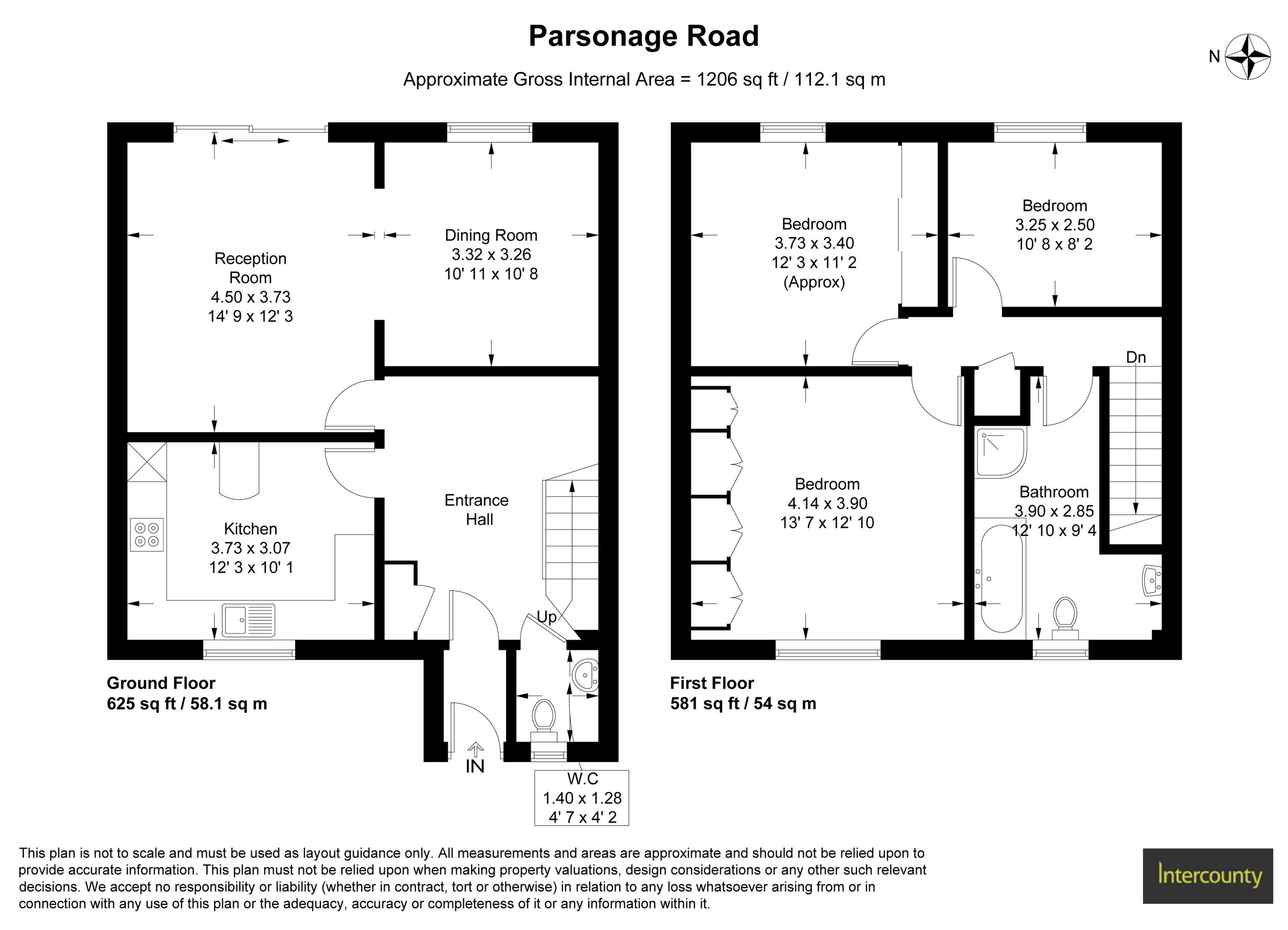 3 bed semidetached house for sale in Parsonage Road, Takeley,