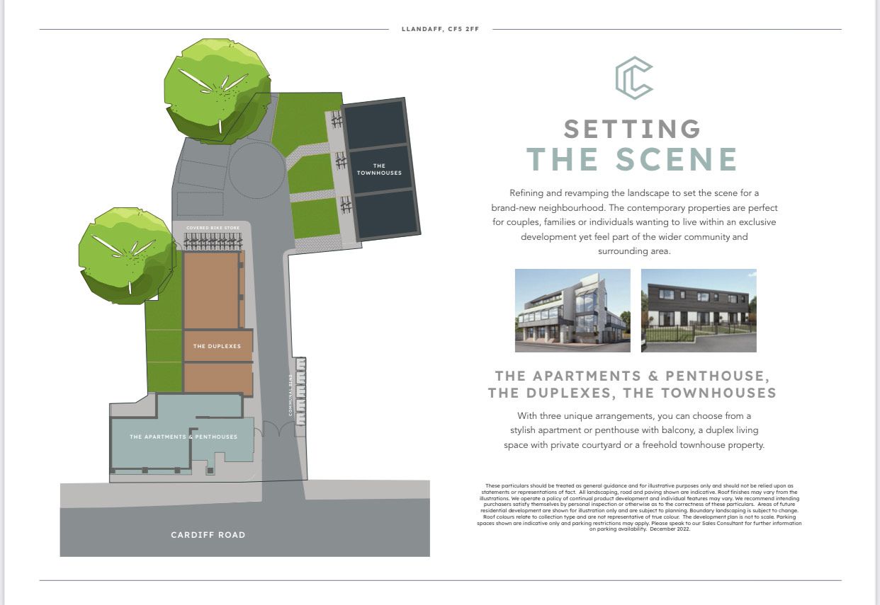 New home, 2 bed flat for sale in Cardiff Road, Llandaff, Cardiff CF5