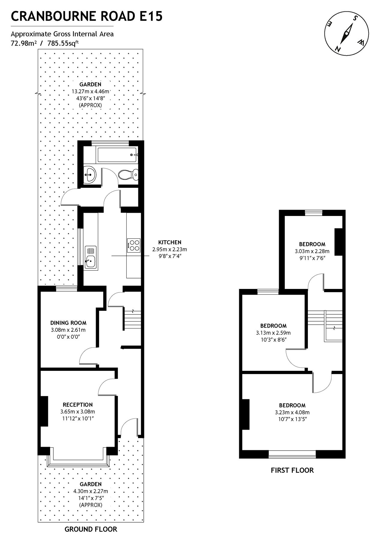 3 bed terraced house for sale in Cranbourne Road, Stratford, London E15 Zoopla