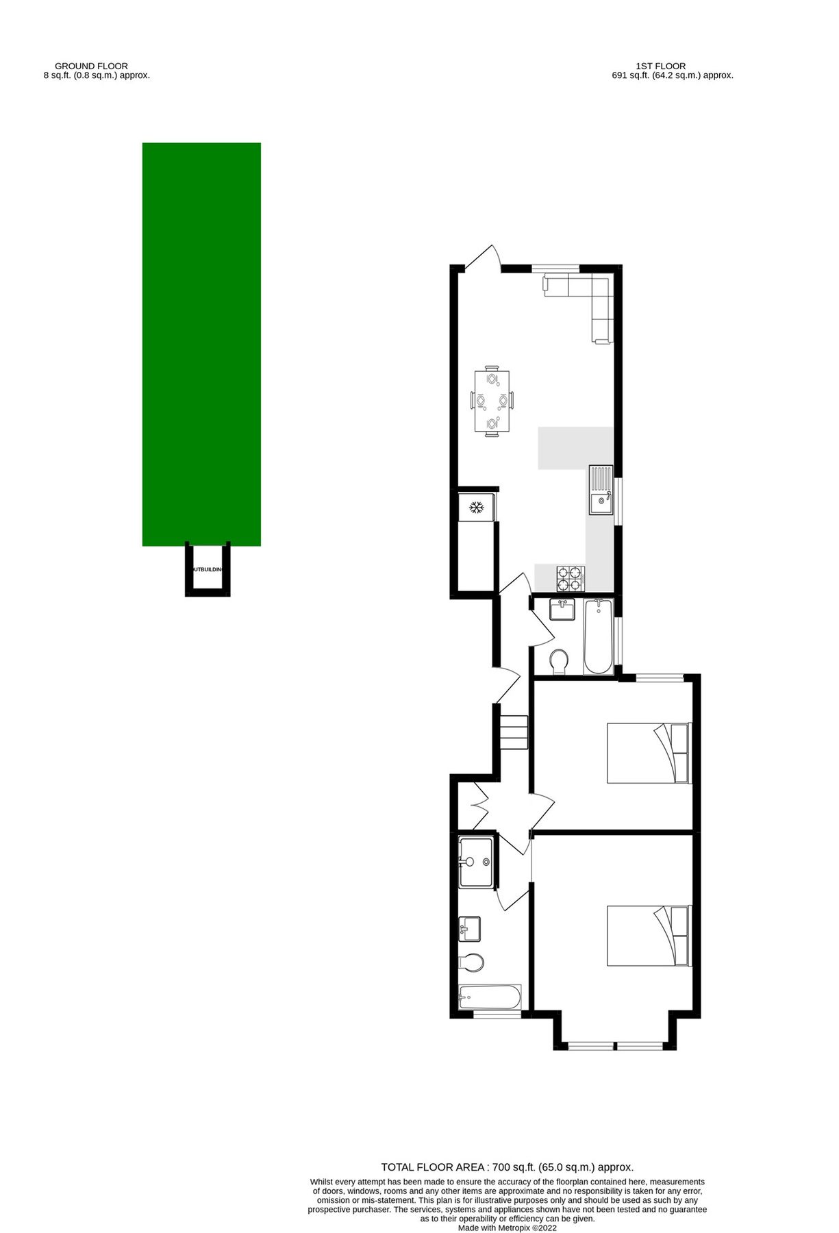 2 bed flat for sale in Bickley Street, London SW17 Zoopla