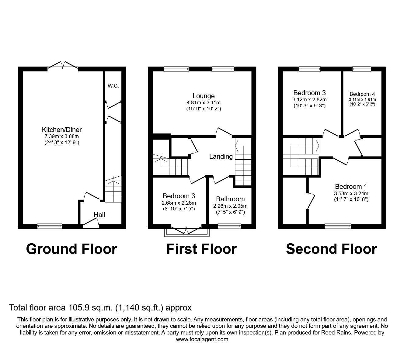 4 bed end terrace house to rent in Sycamore Drive, Wesham, Preston, Lancashire PR4 Zoopla