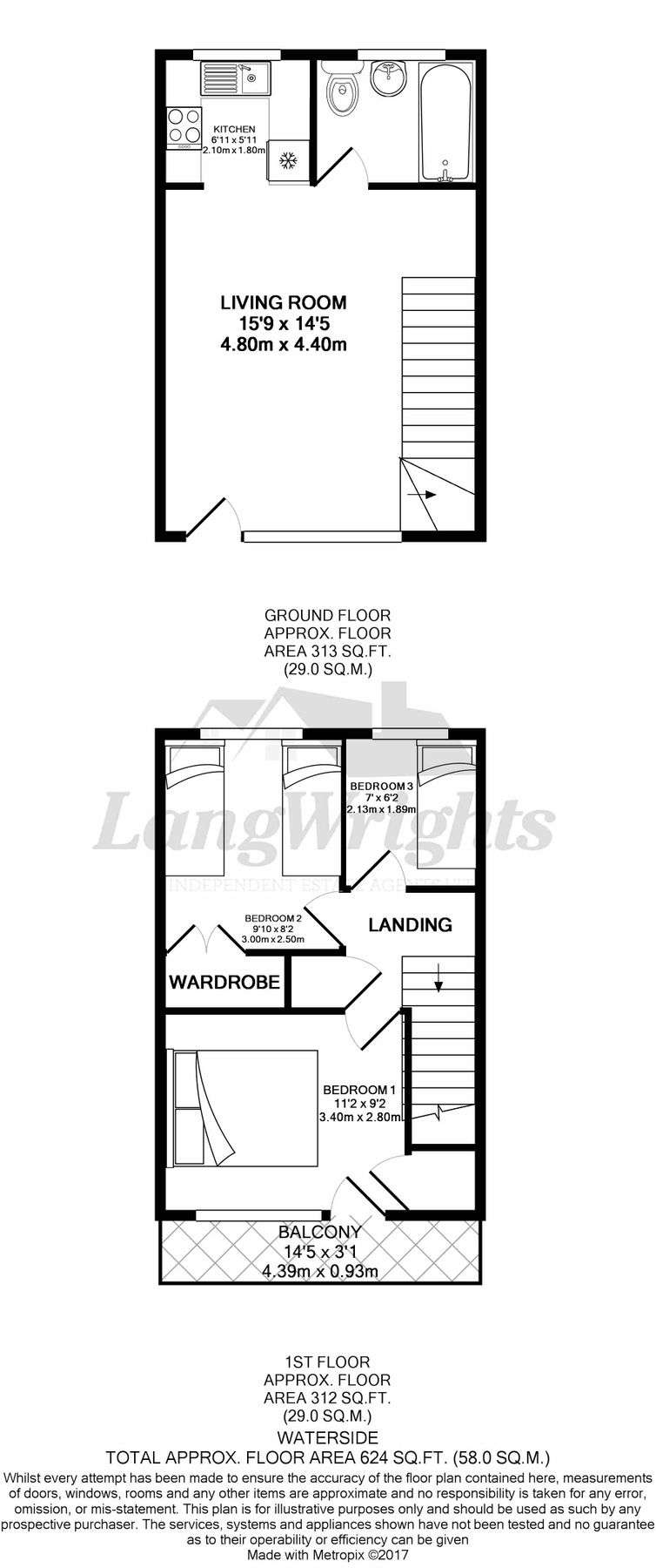 3 bed property for sale in Waterside Holiday Park, The Street, Corton