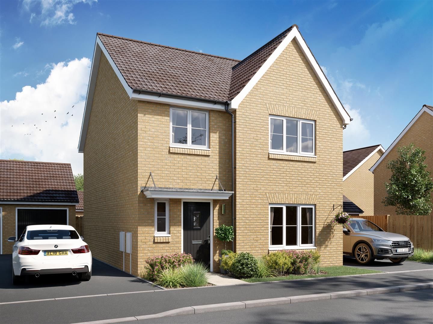 New home, 3 bed detached house for sale in Grafton Drive, Highfields