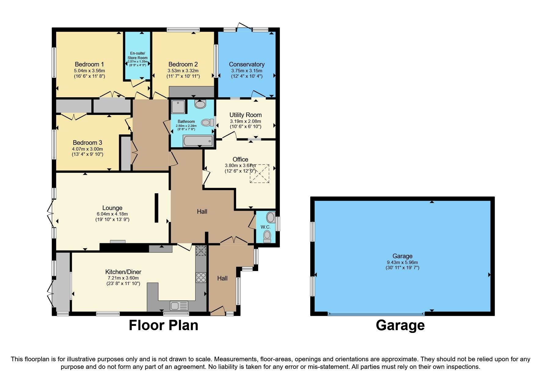 3 bed bungalow for sale in Lynwood Close, Bosvenna View, Bodmin