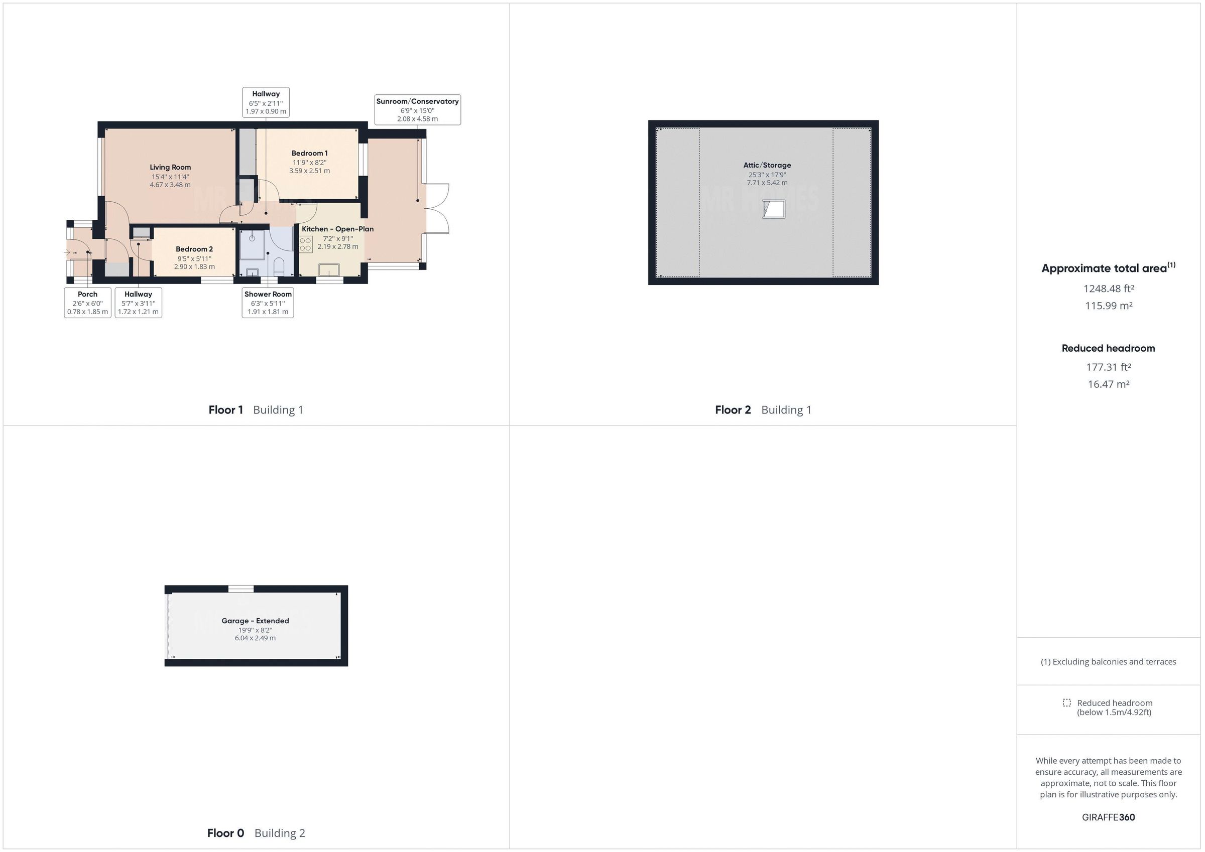 2 bed semidetached bungalow for sale in Coed Arhyd, MichaelstonSuper