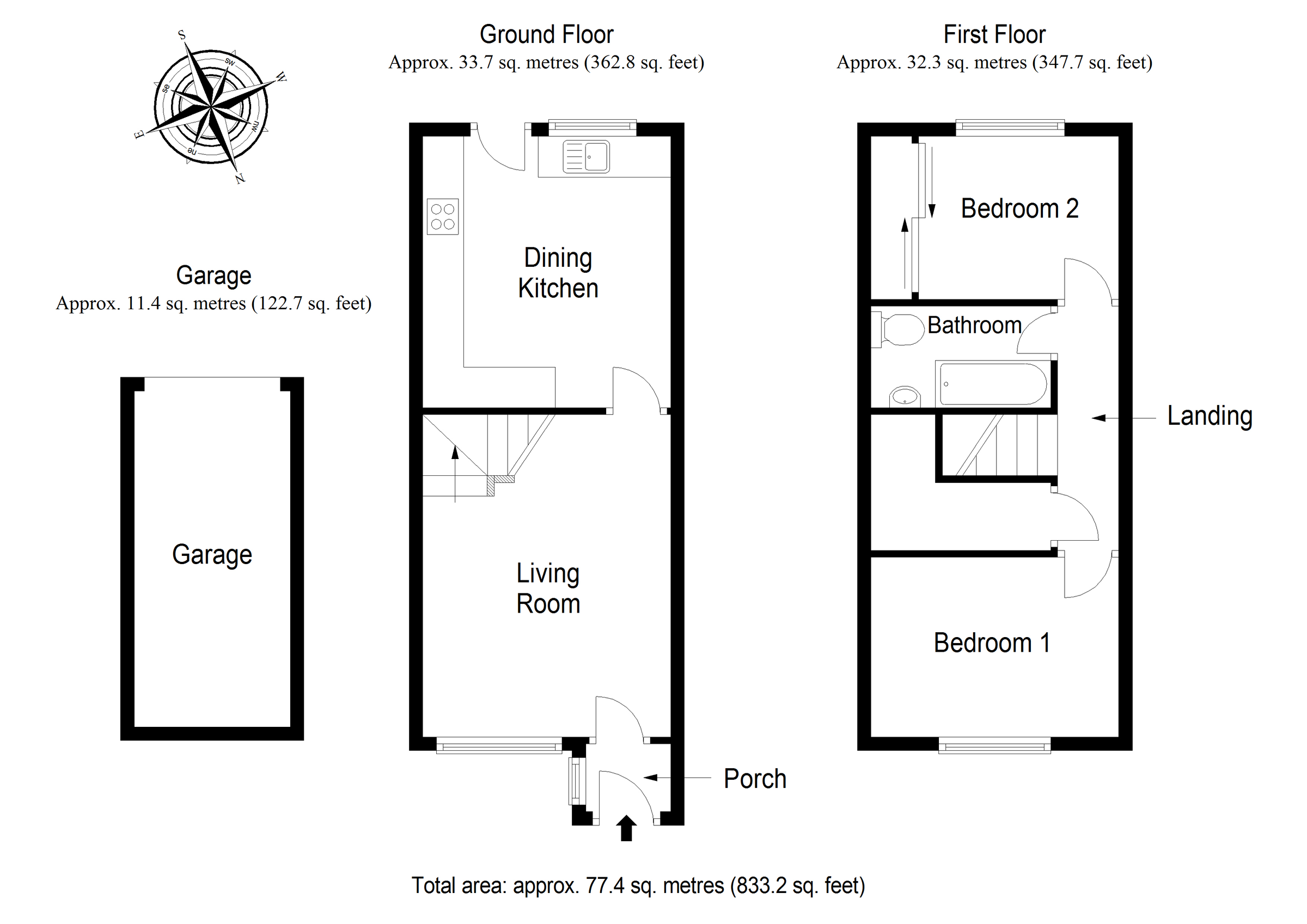 2 bed terraced house for sale in Beechbank Crescent, East Calder