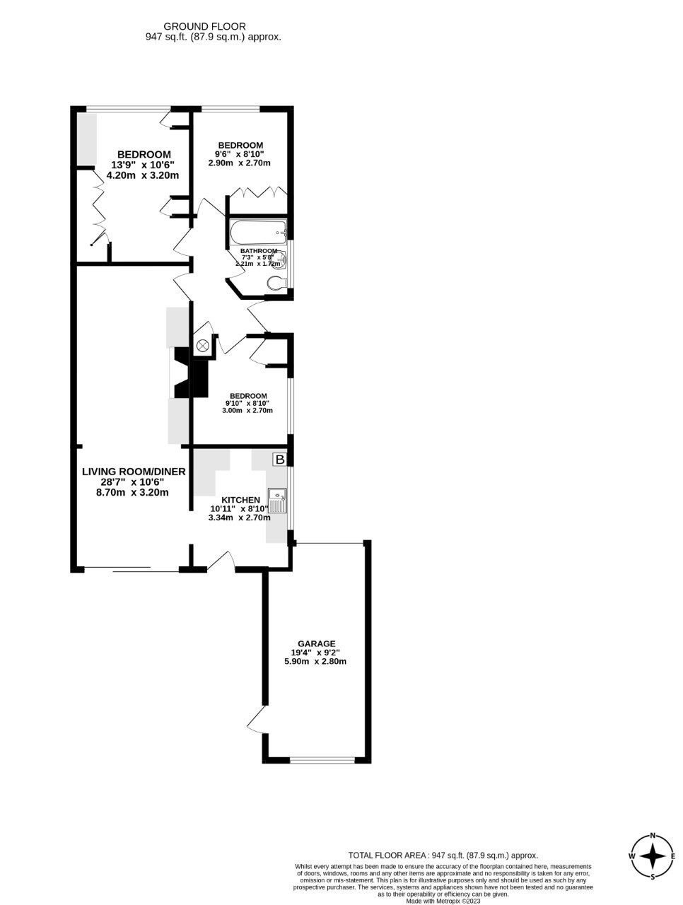 3 bed bungalow for sale in Walpole Road, Slough SL1 Zoopla
