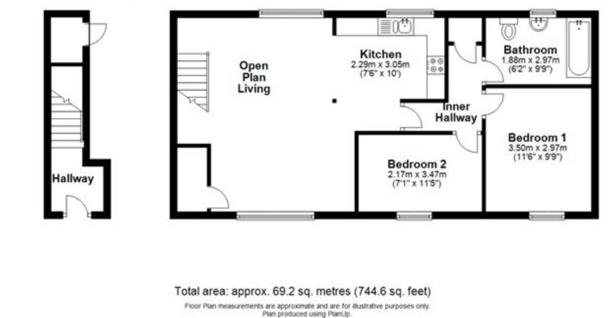 2 bed terraced house for sale in Radley Crescent, Dunton Fields