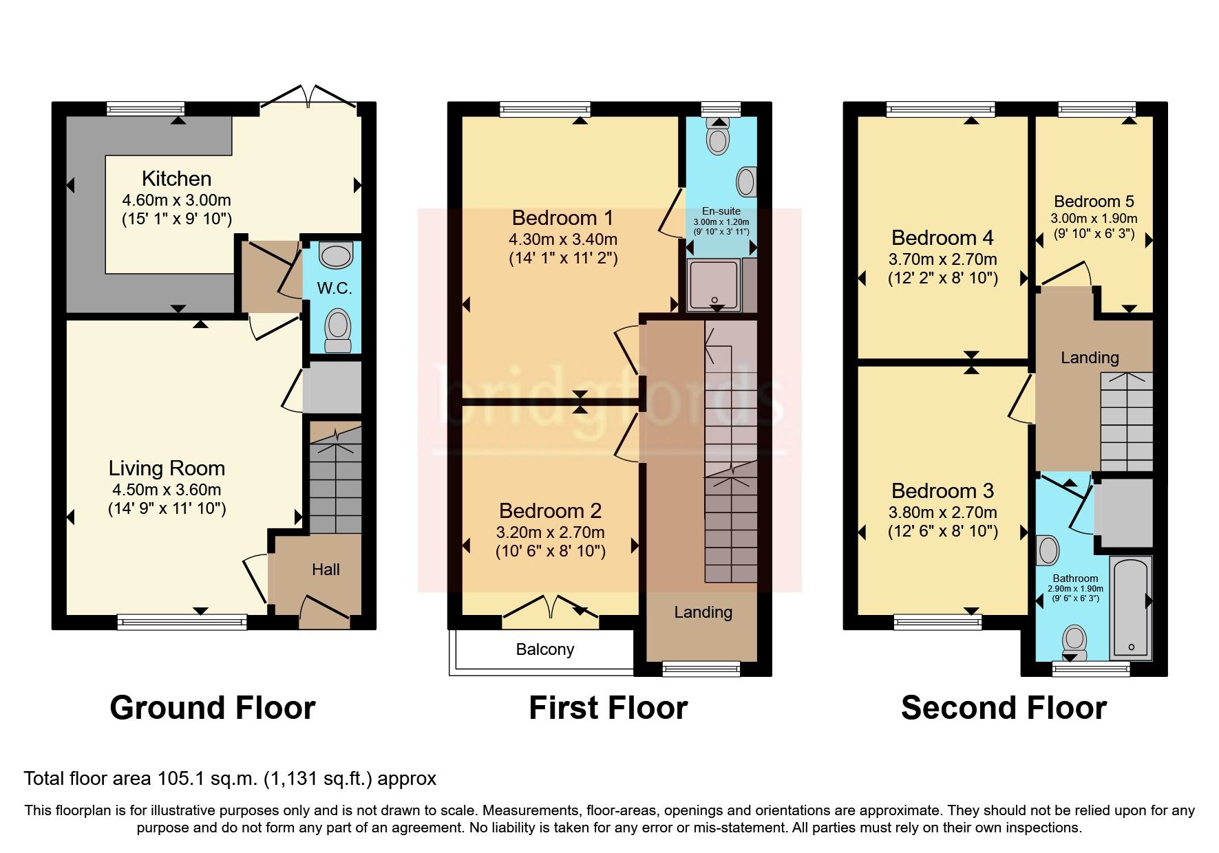 5 bed town house for sale in Longshaw Street, Warrington, Cheshire WA5