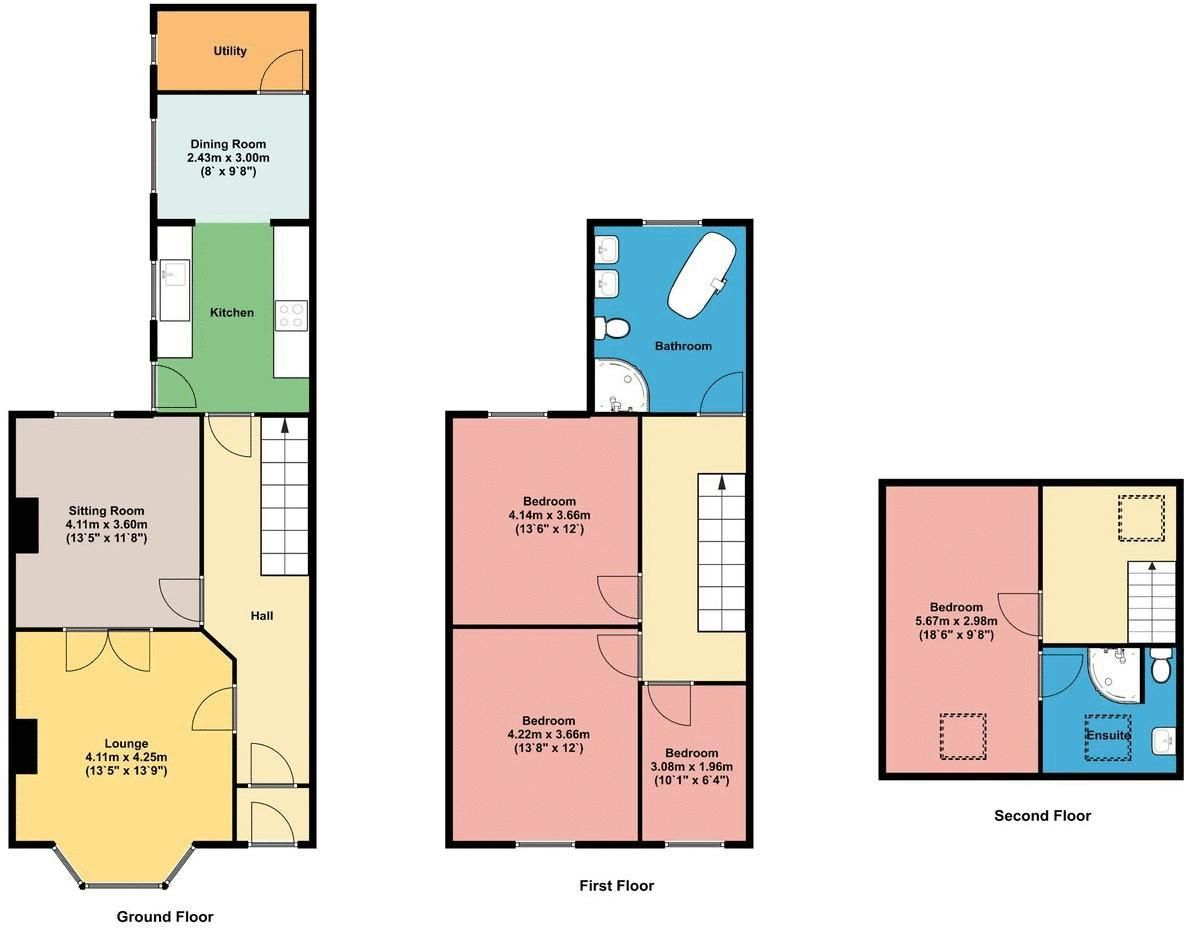 4 bed terraced house for sale in Dalston Road, Carlisle CA2 Zoopla