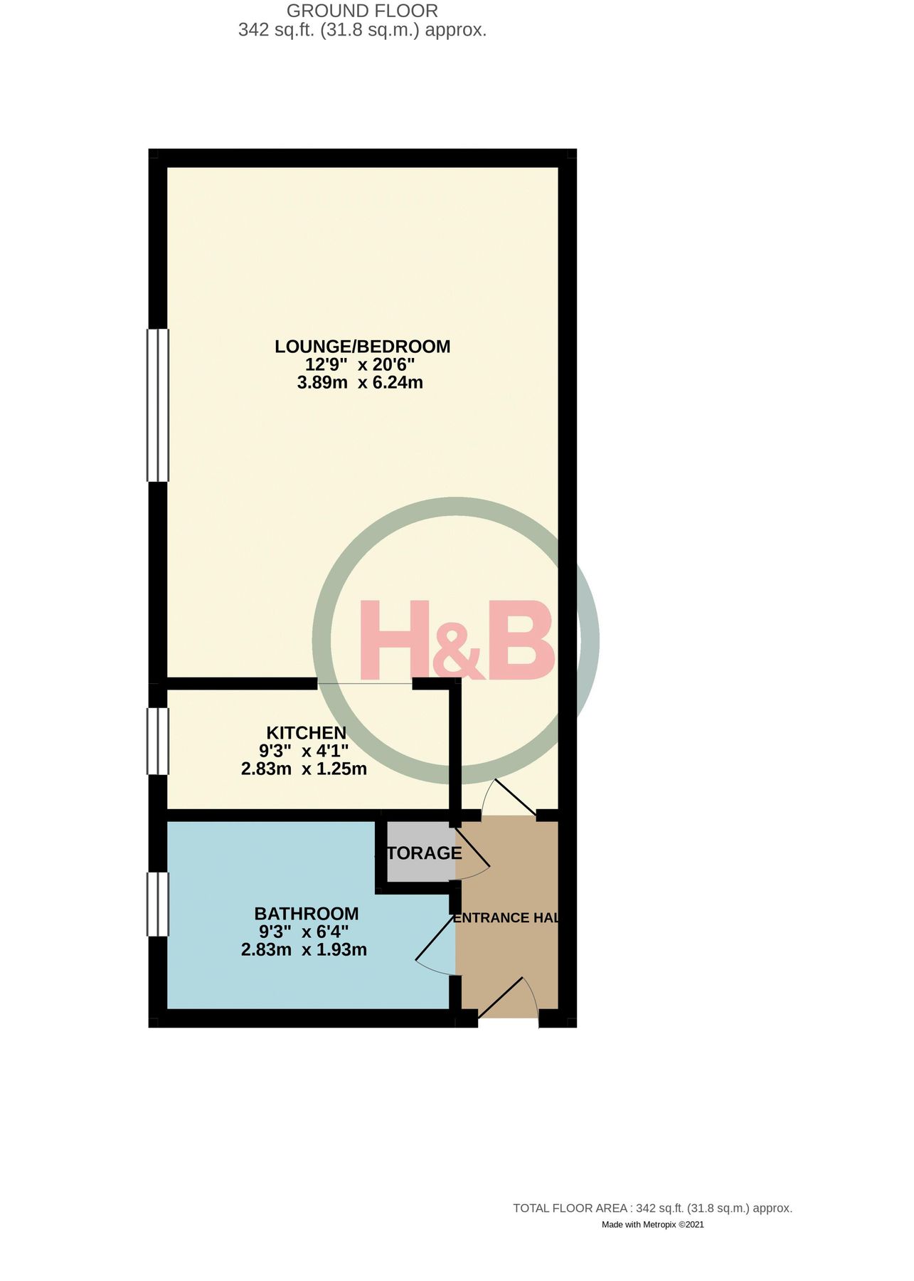 1 bed flat for sale in Amberry Court, Harlow CM20 Zoopla