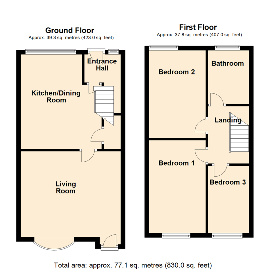 3 bed terraced house for sale in Stone Brig Lane, Rothwell, Leeds LS26