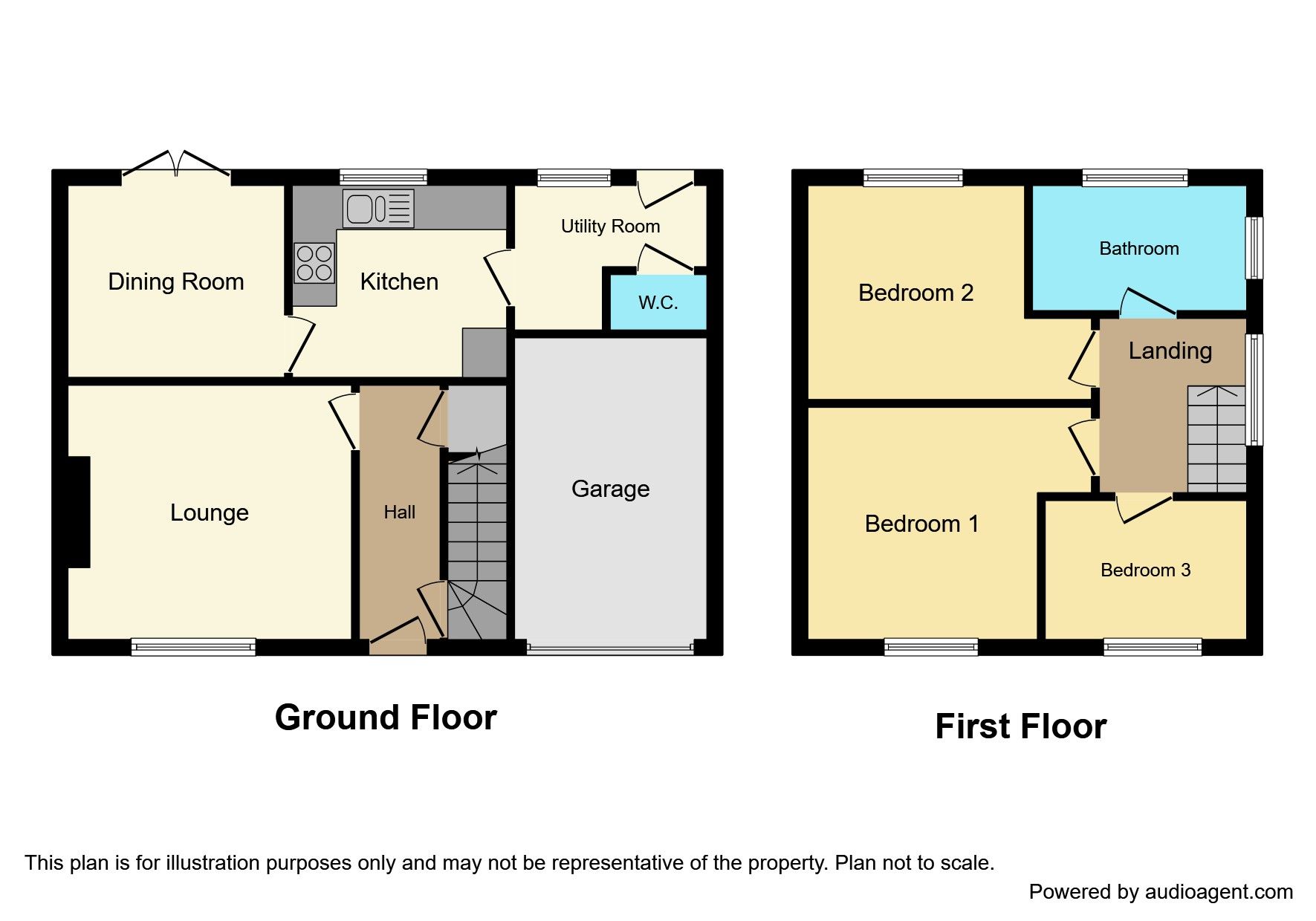 3 bed semidetached house for sale in Abbey Meadows, Morpeth NE61 Zoopla