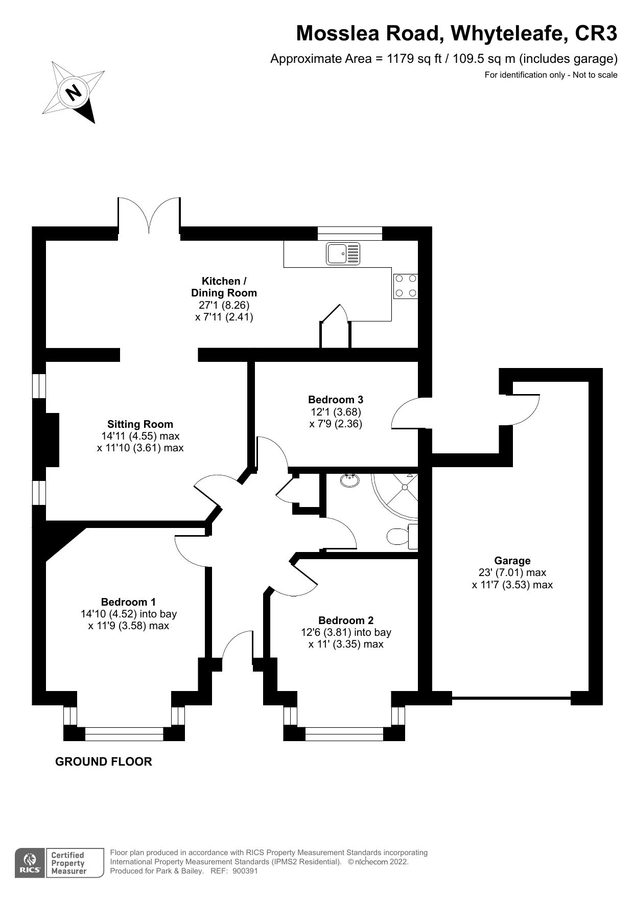 3 bed bungalow for sale in Mosslea Road, Whyteleafe CR3 Zoopla