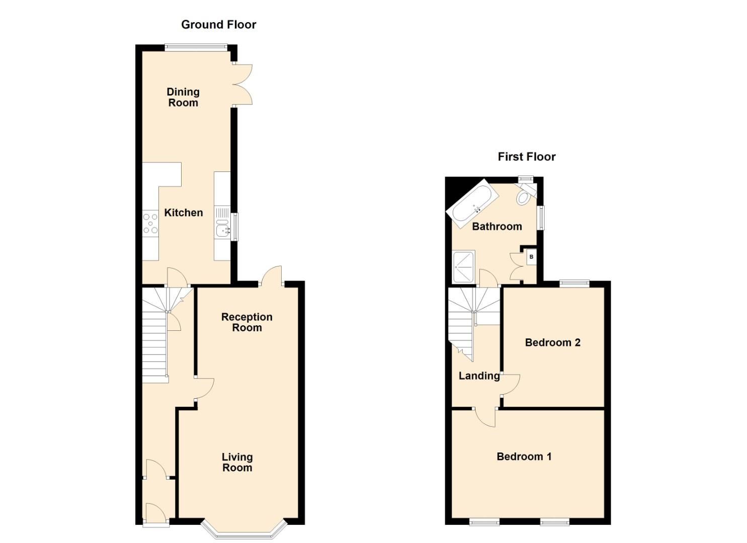 2 bed end terrace house for sale in Grove Terrace, Penarth CF64 Zoopla
