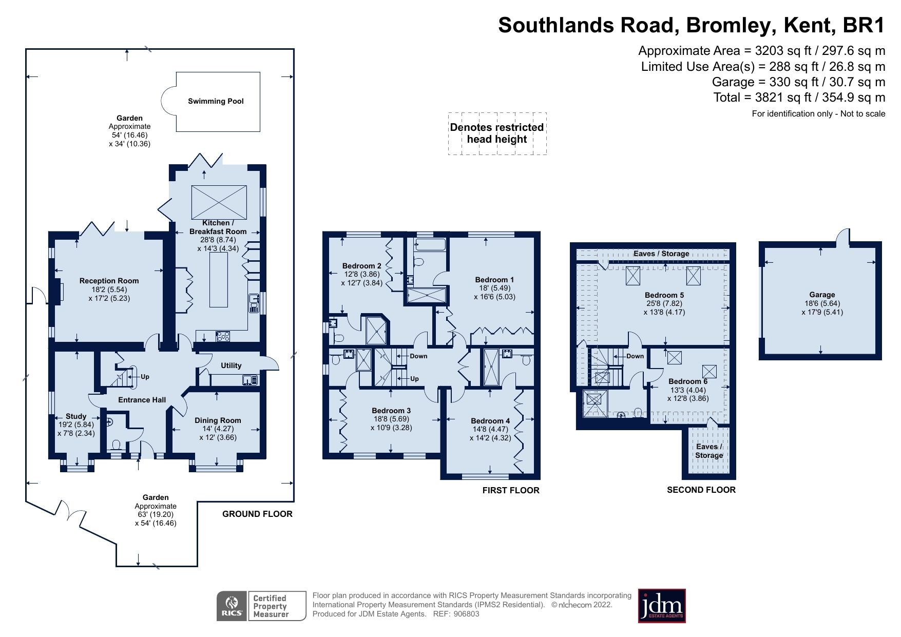 6 bed detached house for sale in Southlands Road, Bromley, Kent BR1