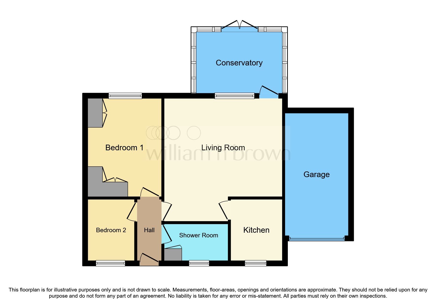 2 bed semidetached bungalow for sale in Hadfield Road, North Walsham