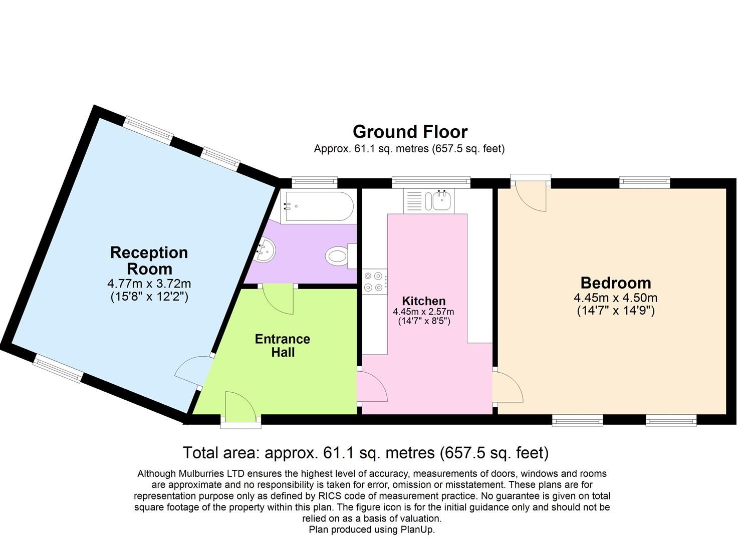 1 bed bungalow to rent in Markyate, St. Albans AL3 Zoopla
