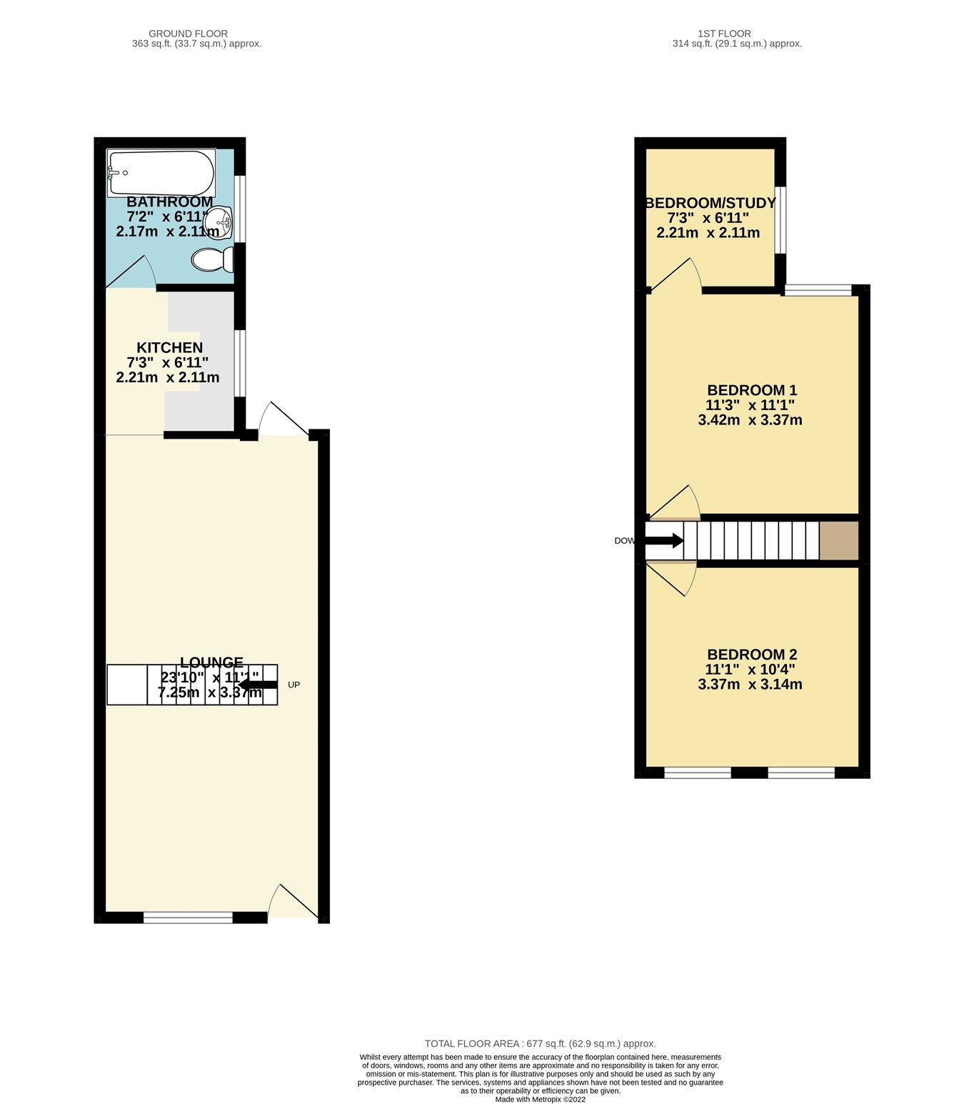 2 bed end terrace house to rent in Elfrida Road, Watford WD18 Zoopla