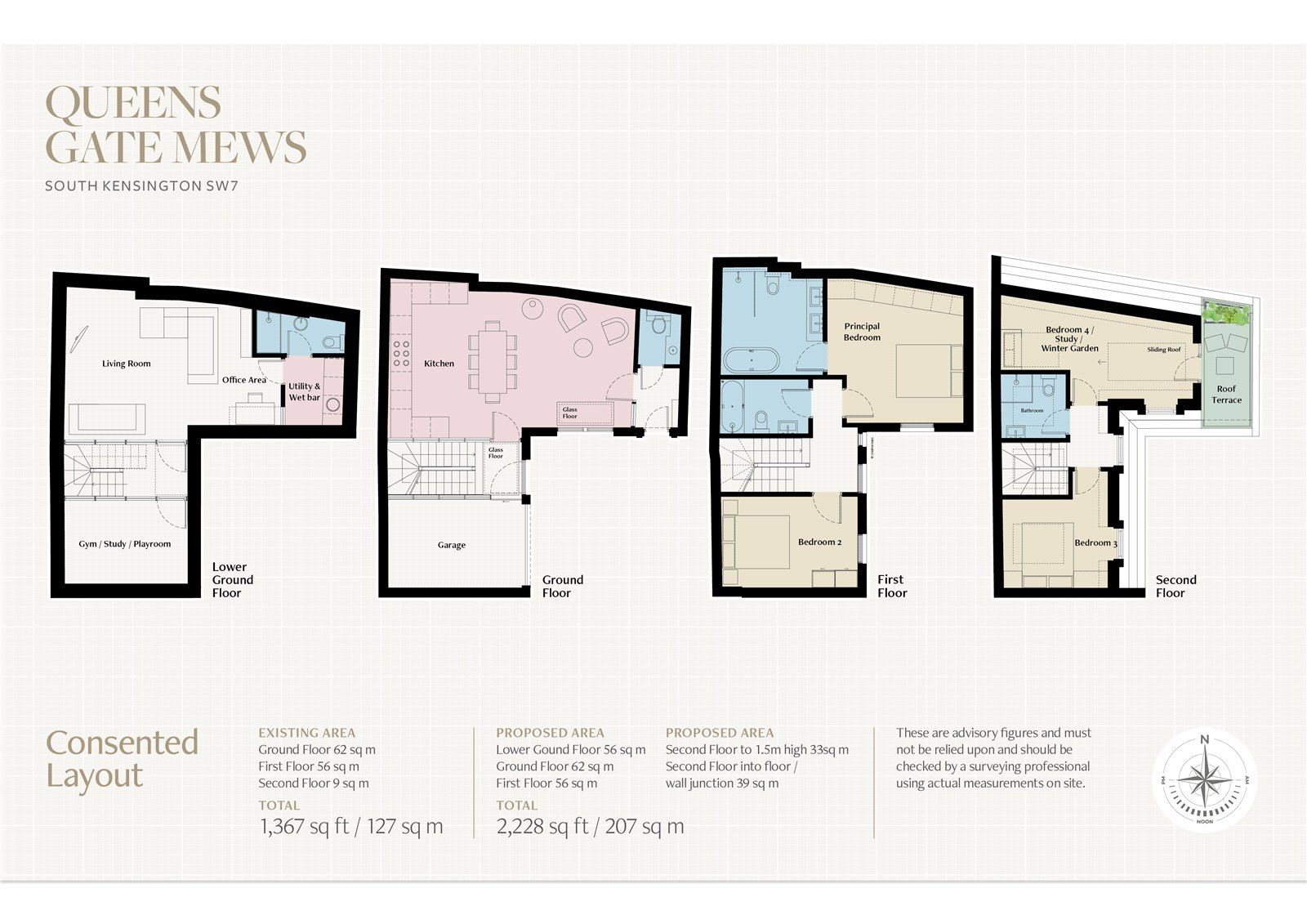 2 bed end terrace house for sale in Queen's Gate Mews, London SW7 Zoopla