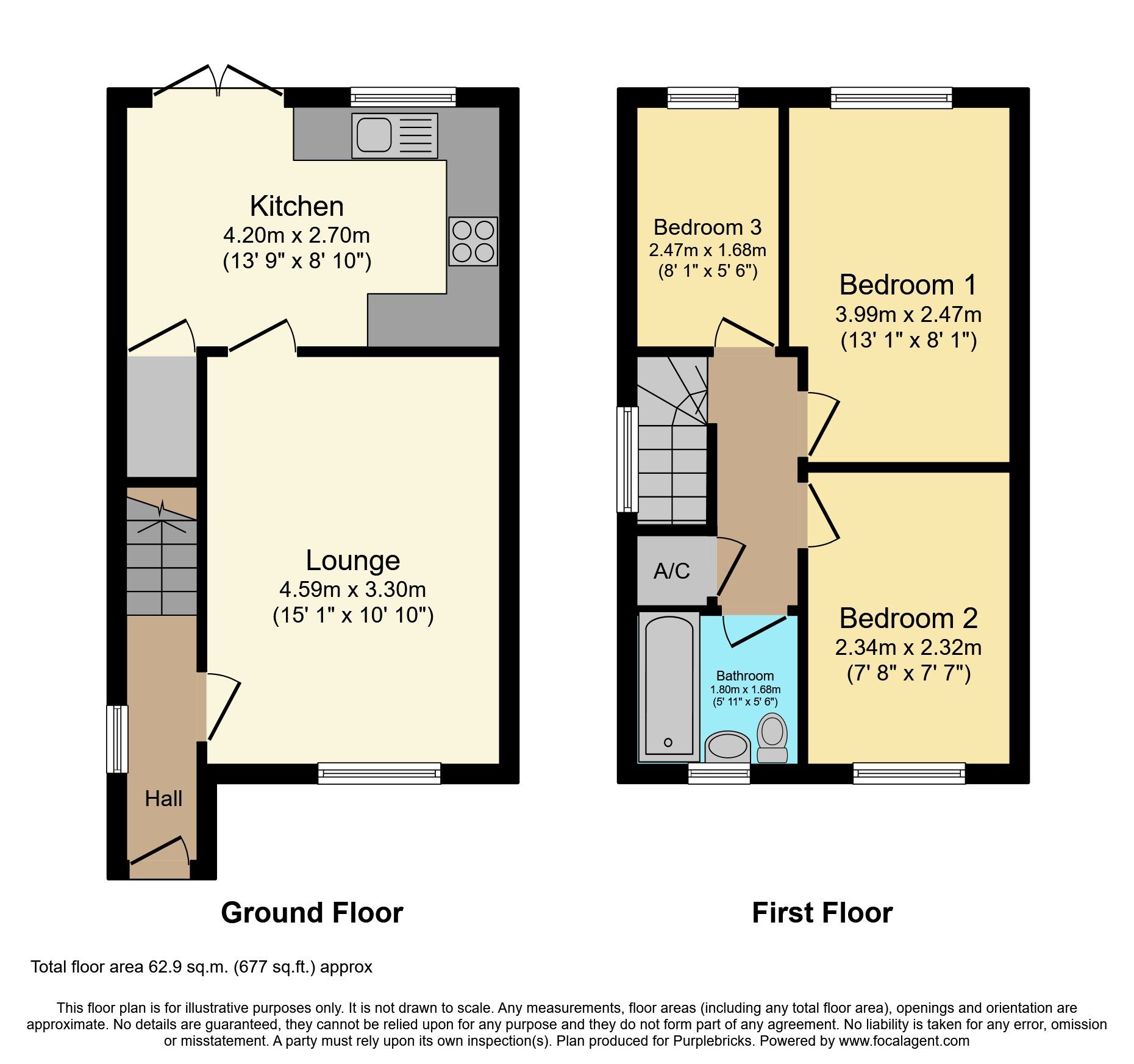 3 bed semidetached house for sale in Marlborough Way, Telford TF3 Zoopla