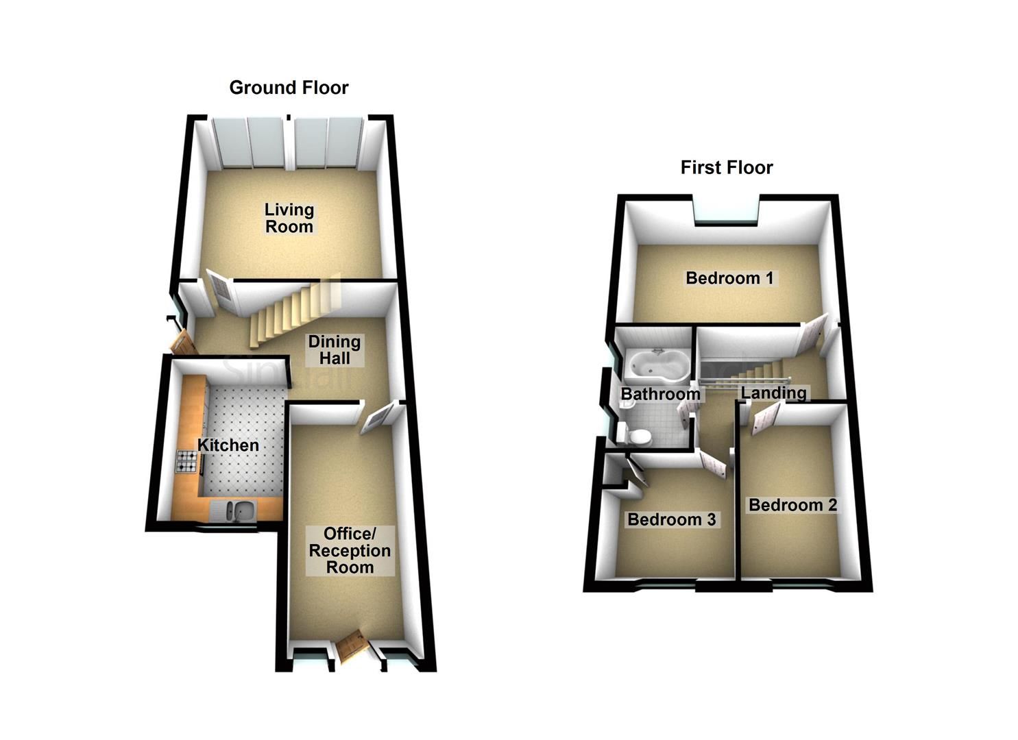 3 bed semidetached house for sale in Albert Street, Syston
