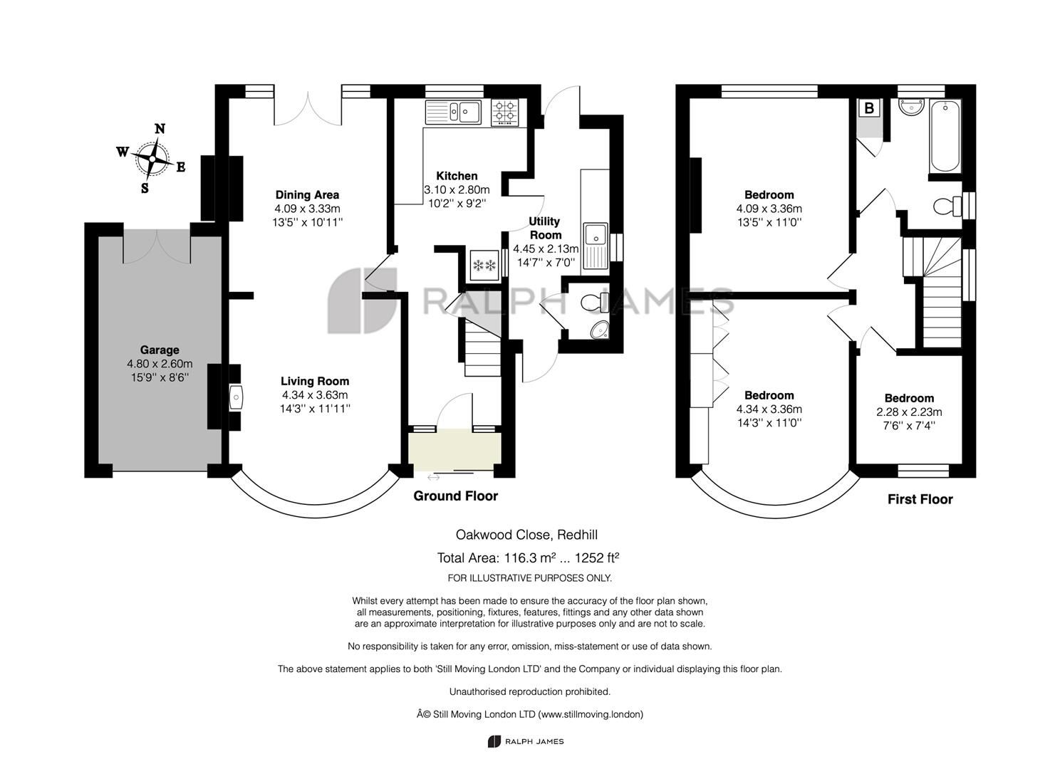 3 bed property for sale in Oakwood Close, Redhill RH1 Zoopla