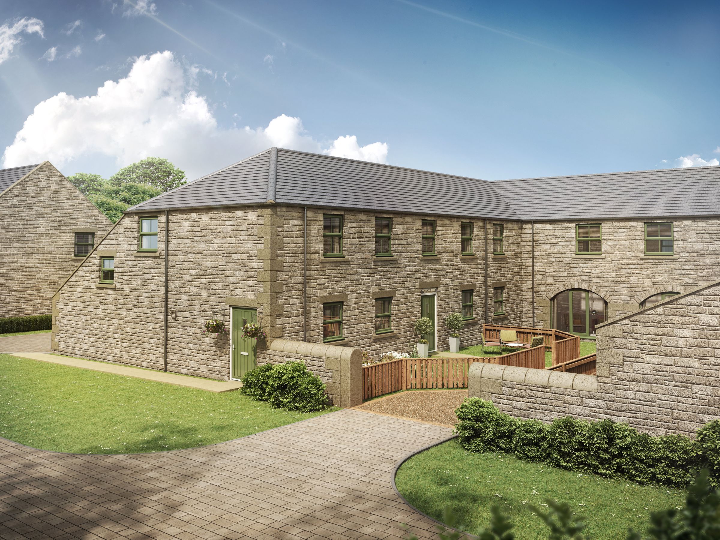 New home, 4 bed end terrace house for sale in "Plot 3" at Newfield