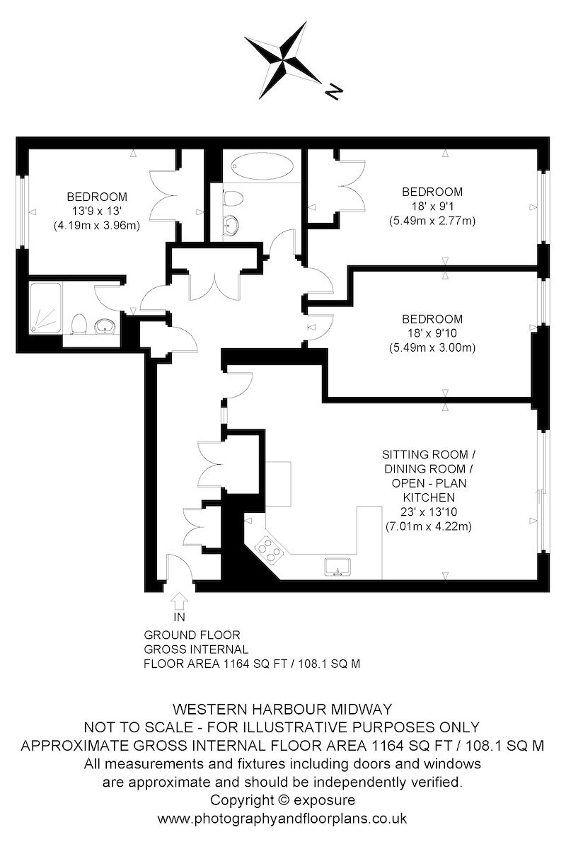 3 bed flat for sale in Western Harbour Midway, Edinburgh EH6 Zoopla